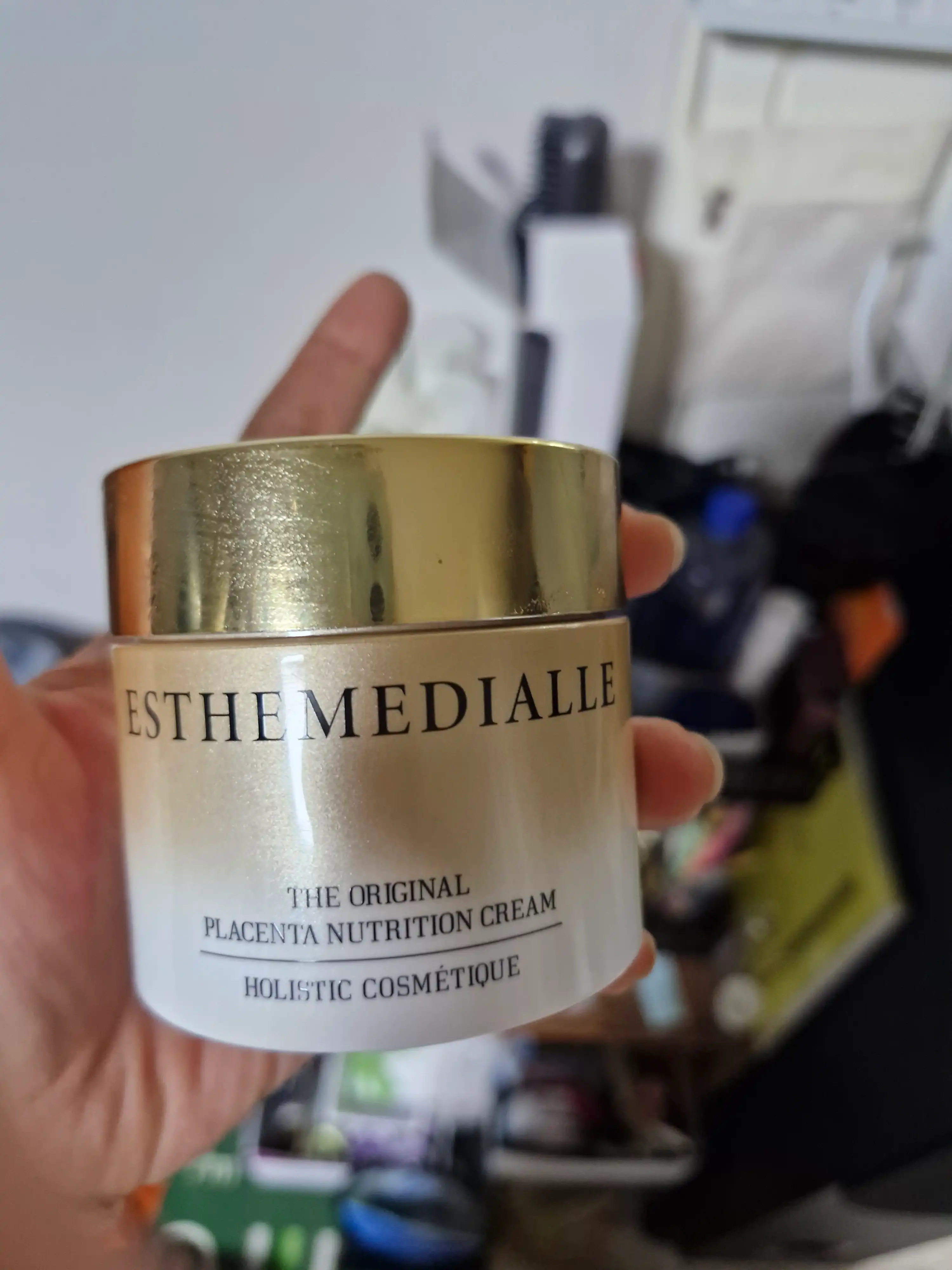 언니의파우치 리뷰 이미지 2 - [플라센타 오리지날 뉴트리션 크림]