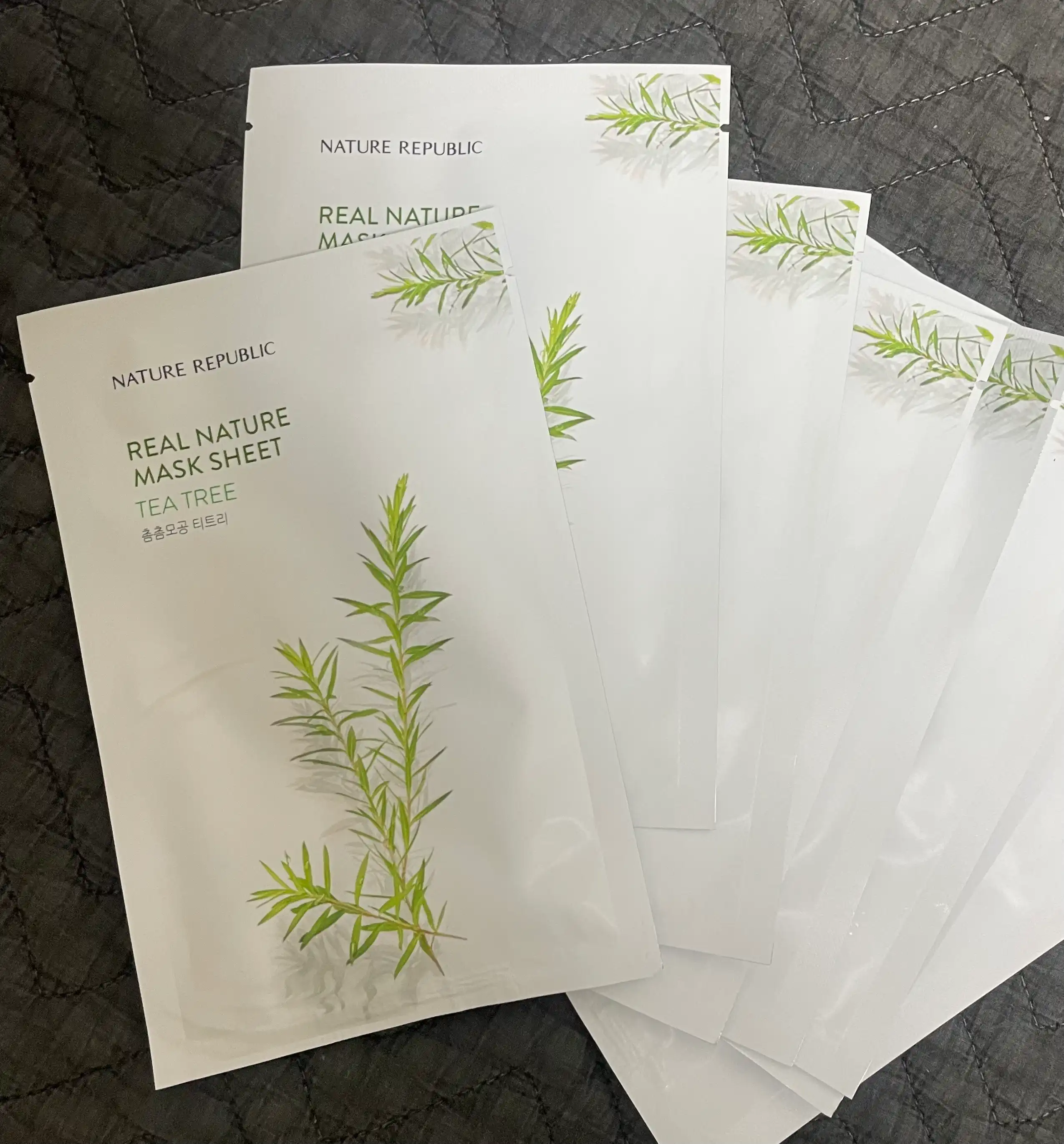언니의파우치 리뷰 이미지 - [리얼 네이처 마스크 시트 티트리]