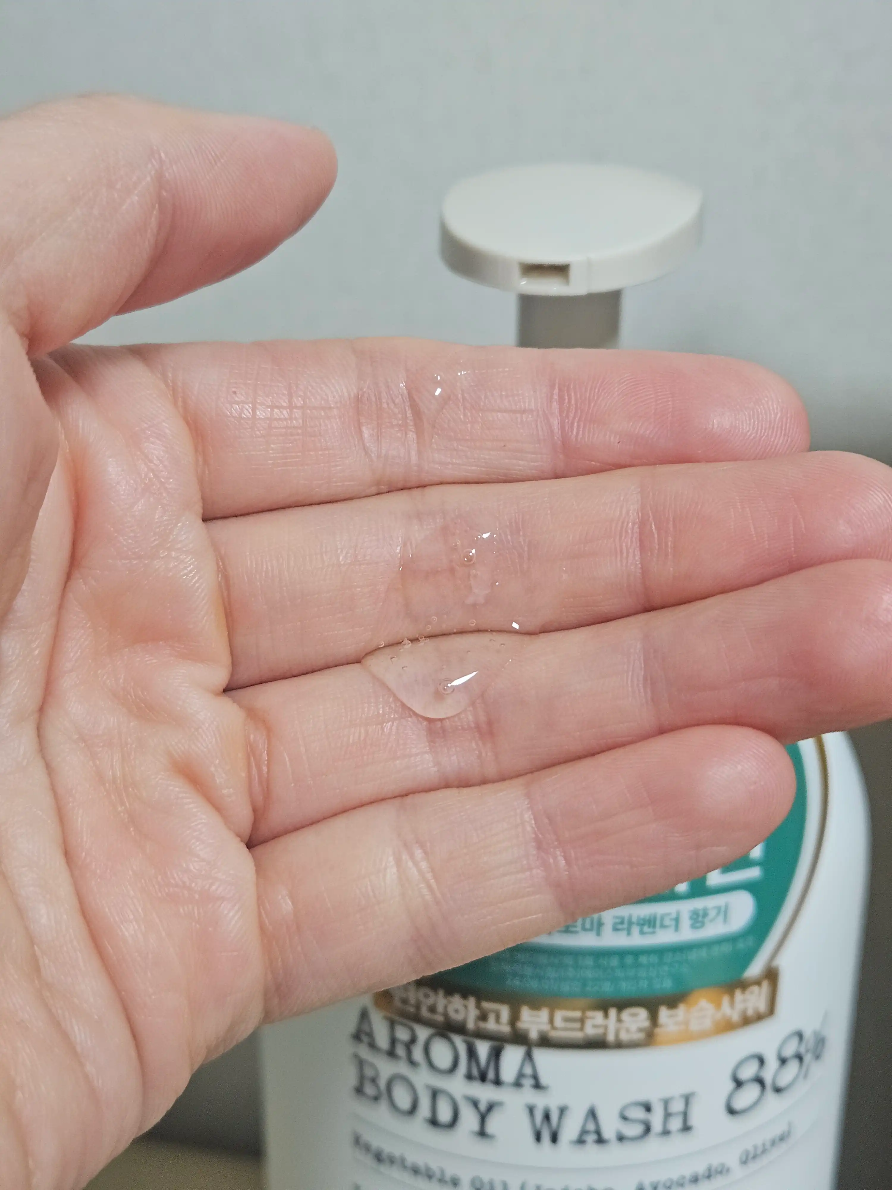 언니의파우치 리뷰 이미지 3 - [아로마 바디워시 [민트라벤더향]]