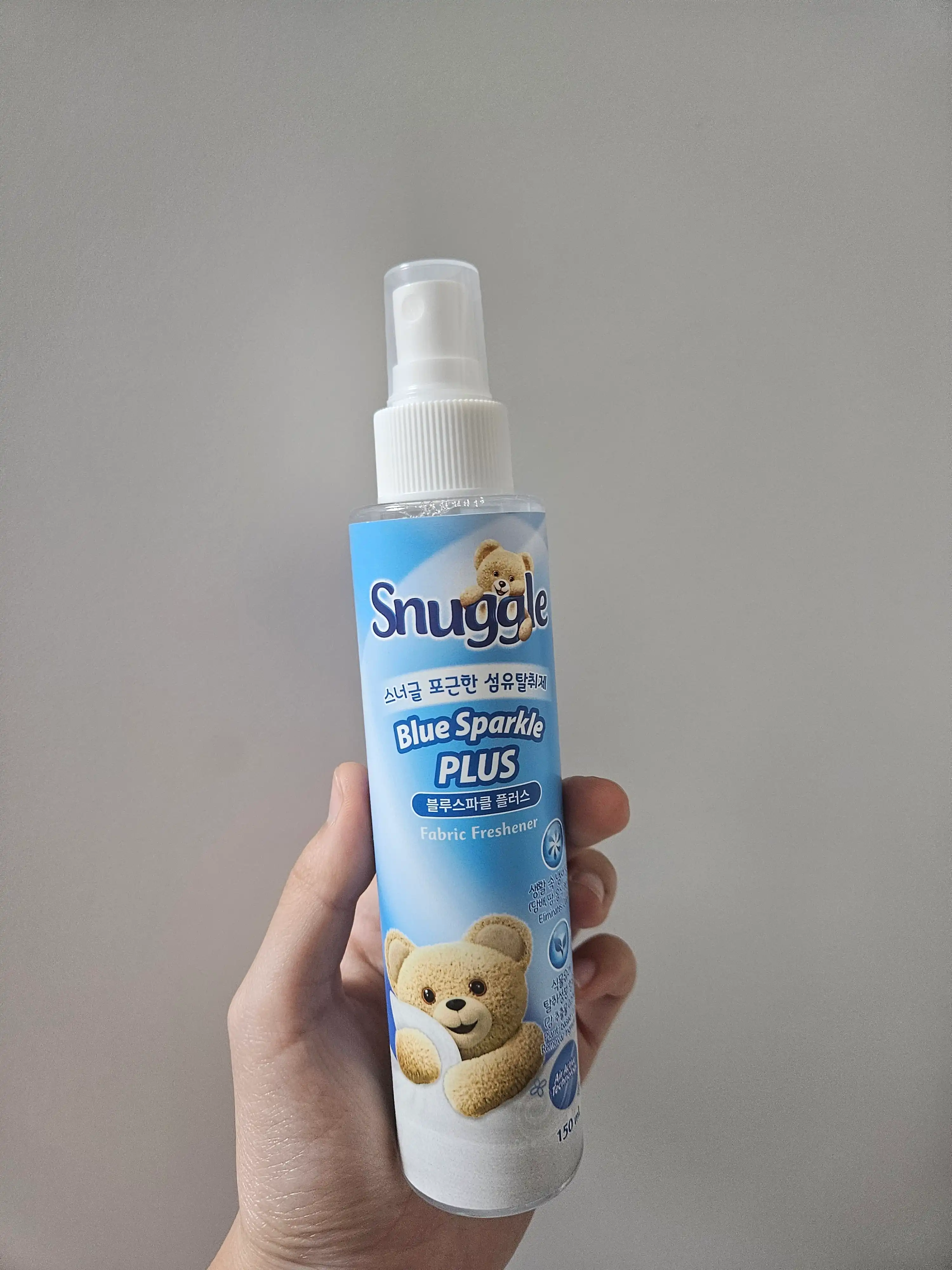 언니의파우치 리뷰 이미지 - [섬유탈취제 [블루스파클 플러스]]