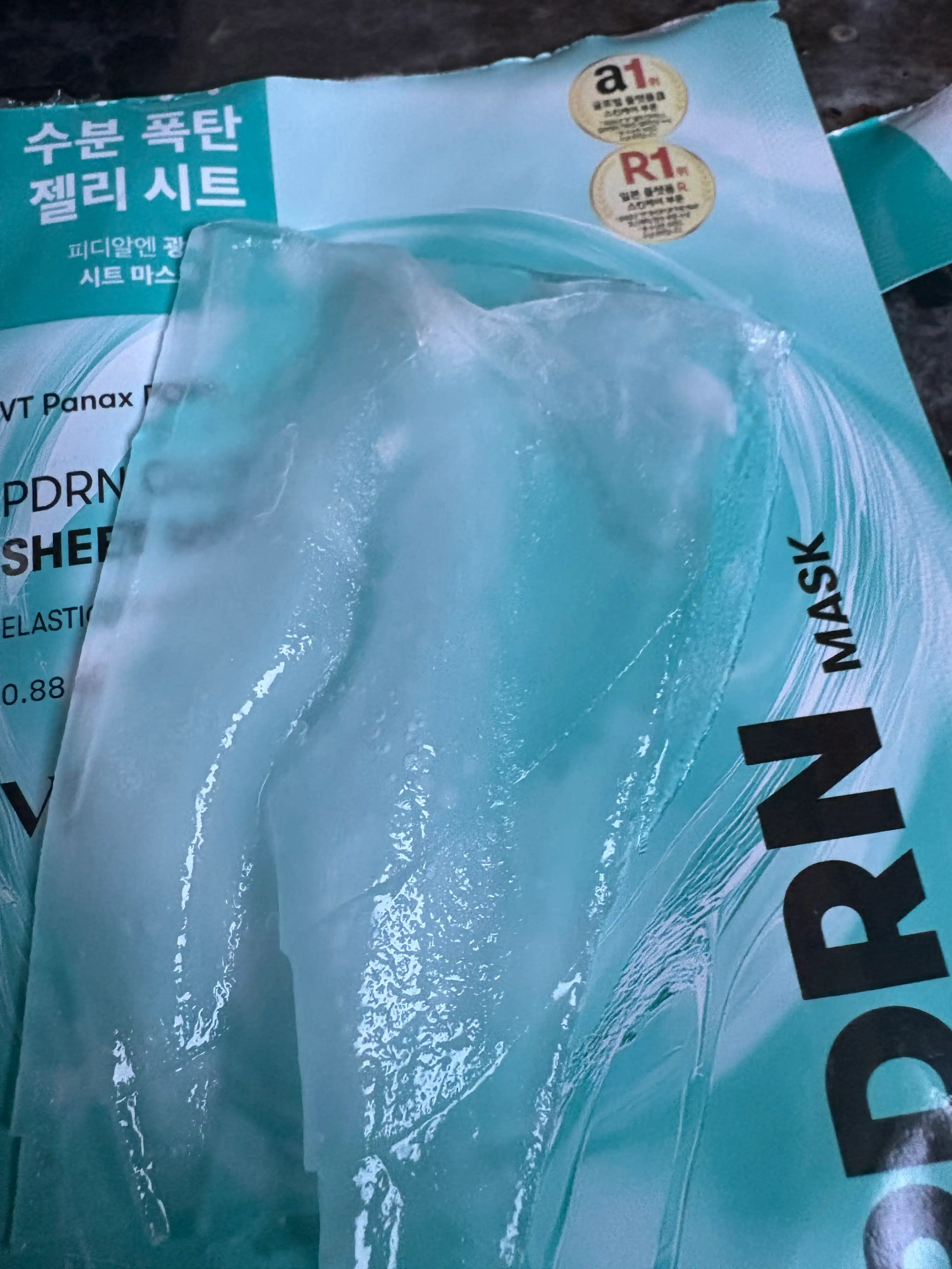 언니의파우치 리뷰 이미지 3 - [피디알엔 광채 시트 마스크]