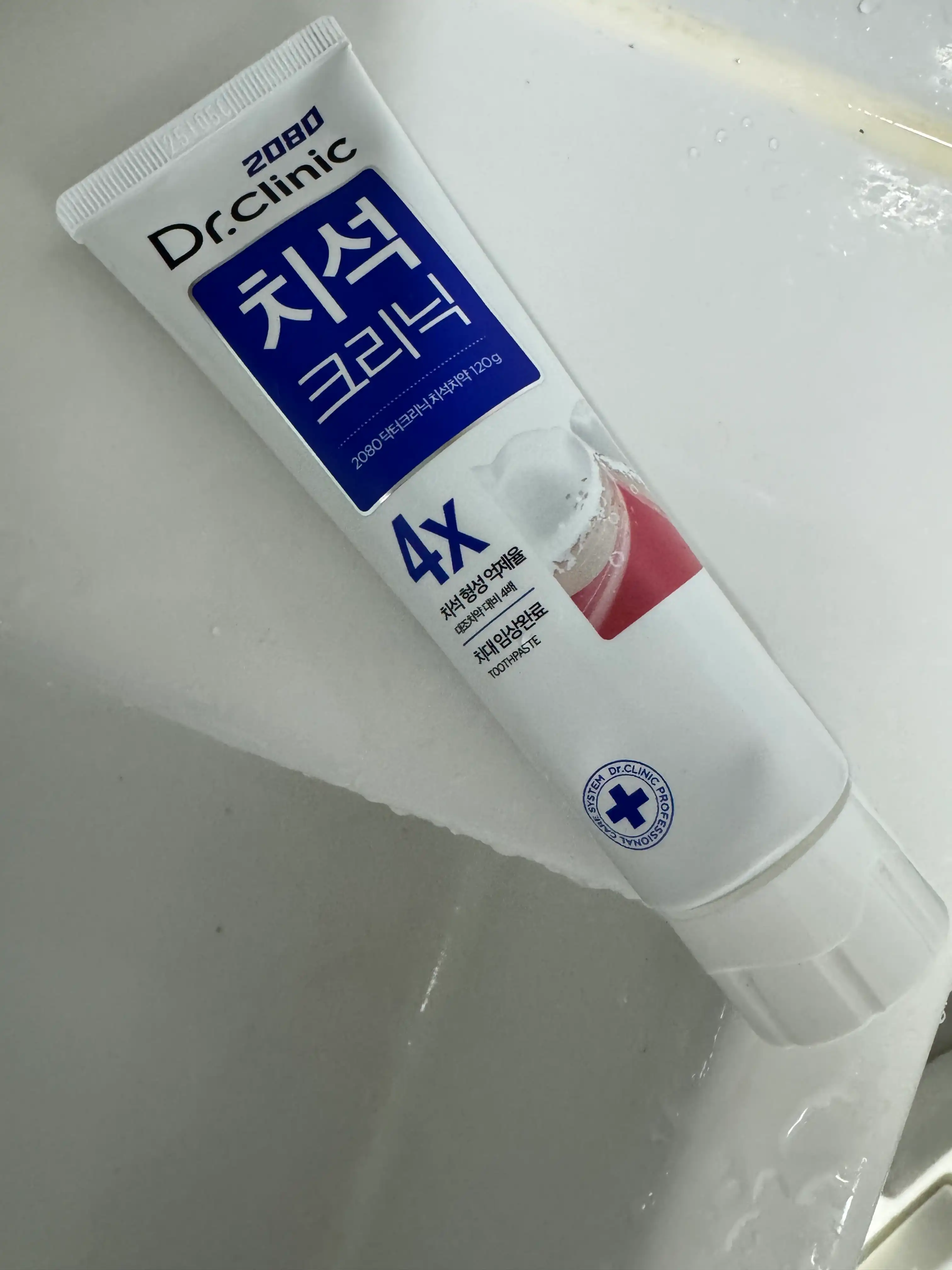 언니의파우치 리뷰 이미지 - [닥터크리닉 치석치약]