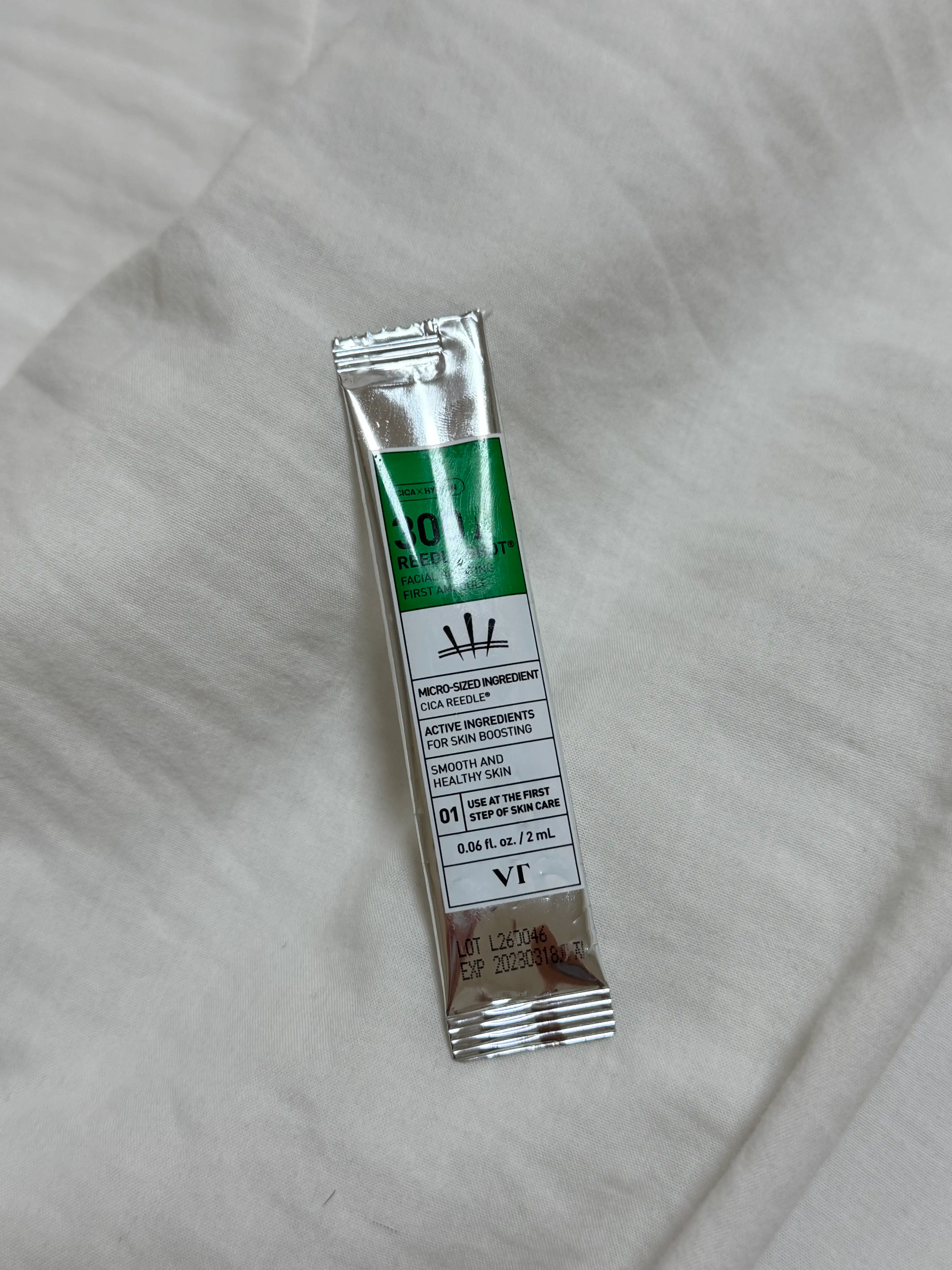 언니의파우치 리뷰 이미지 - [리들샷 300 페이셜 부스팅 퍼스트 앰플]