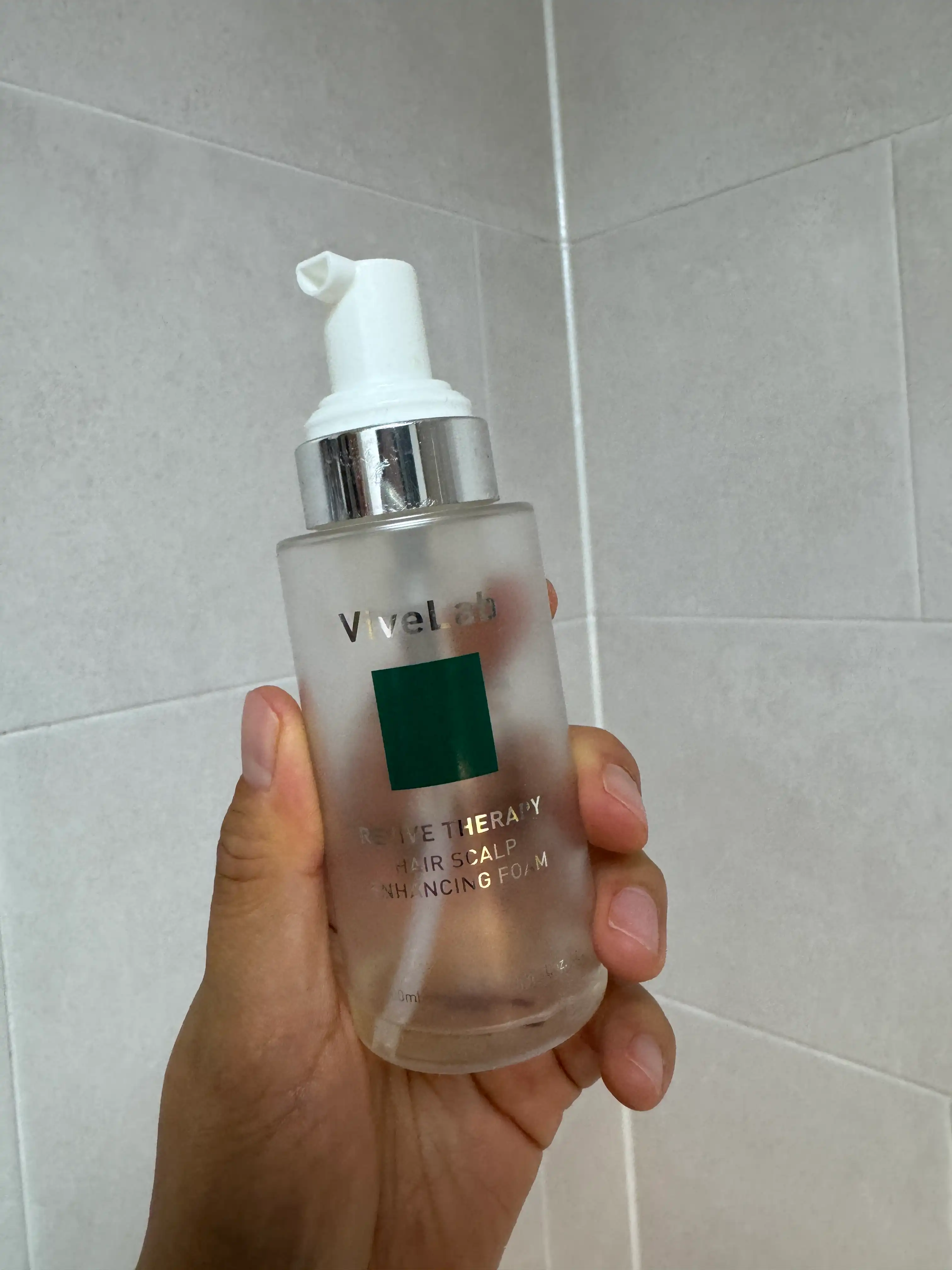 언니의파우치 리뷰 이미지 - [리바이브 테라피 헤어 스칼프 인핸싱 폼]