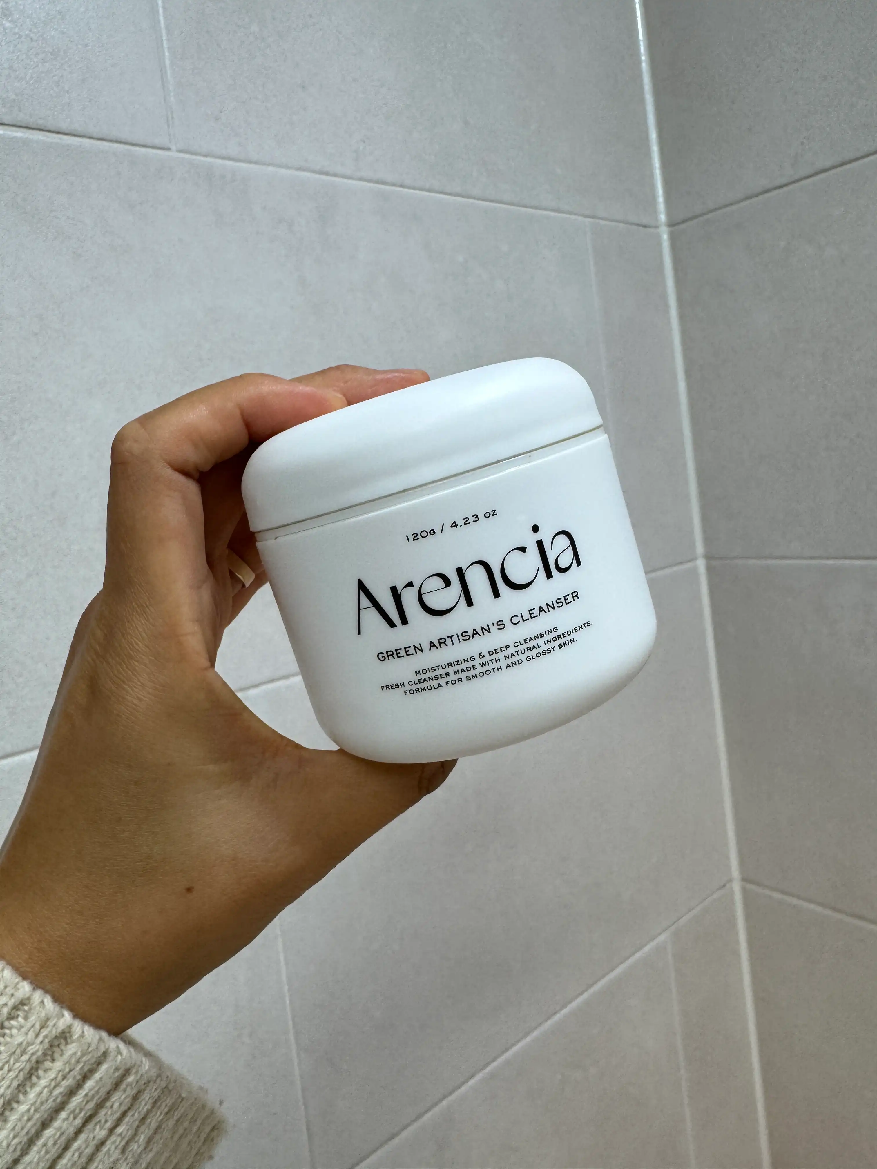 언니의파우치 리뷰 이미지 - [그린 아르티장 클렌저 떡솝]