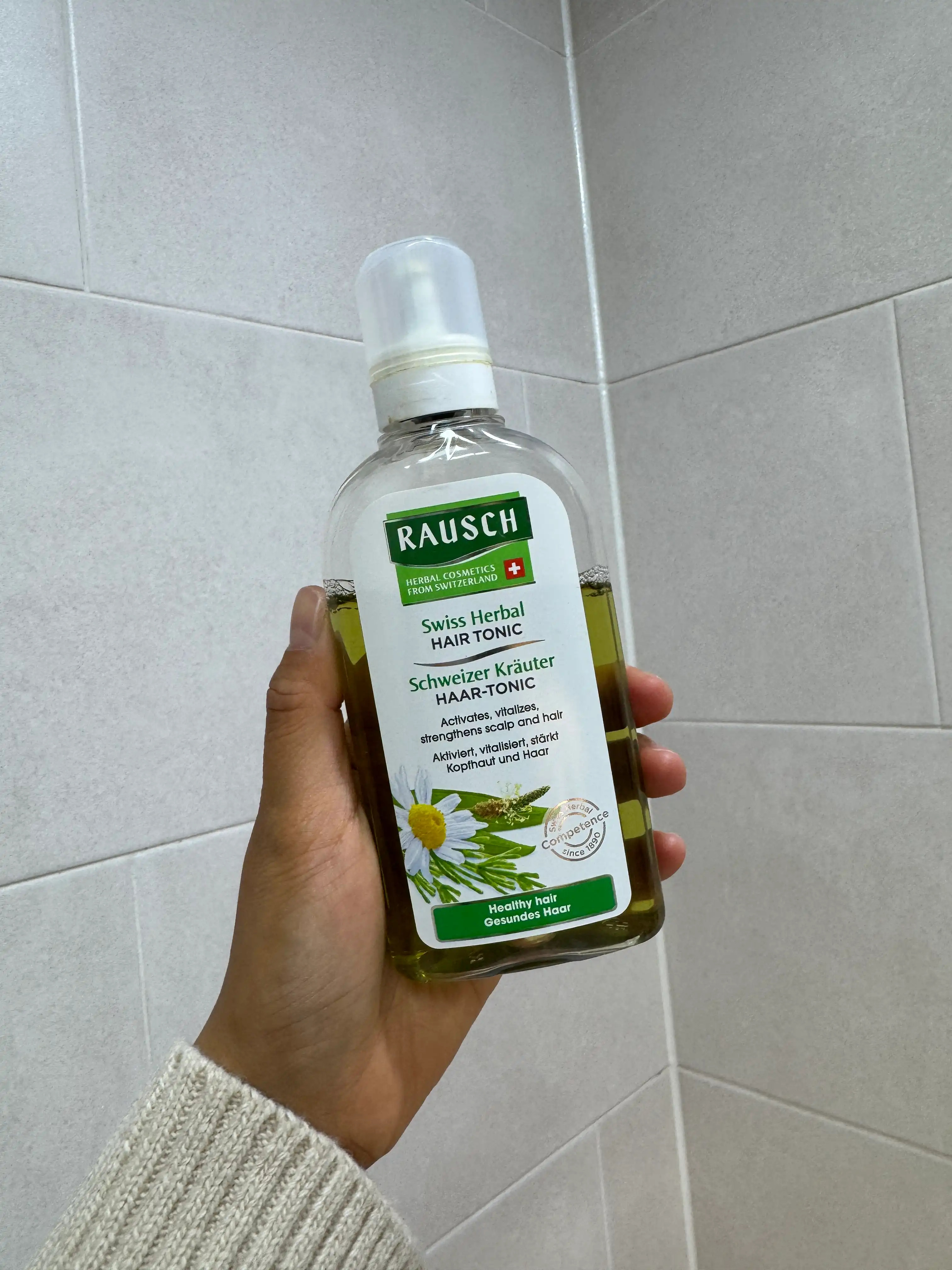 언니의파우치 리뷰 이미지 - [스위스 허벌 헤어 토닉]