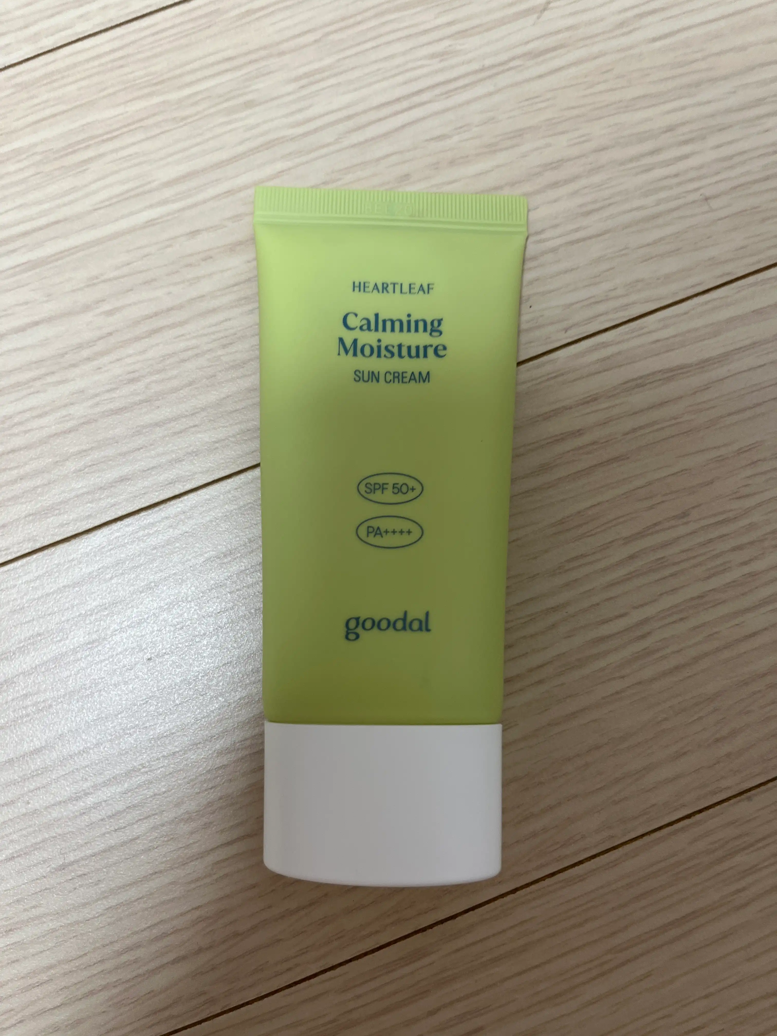 언니의파우치 리뷰 이미지 - [맑은 어성초 진정 수분 선크림]