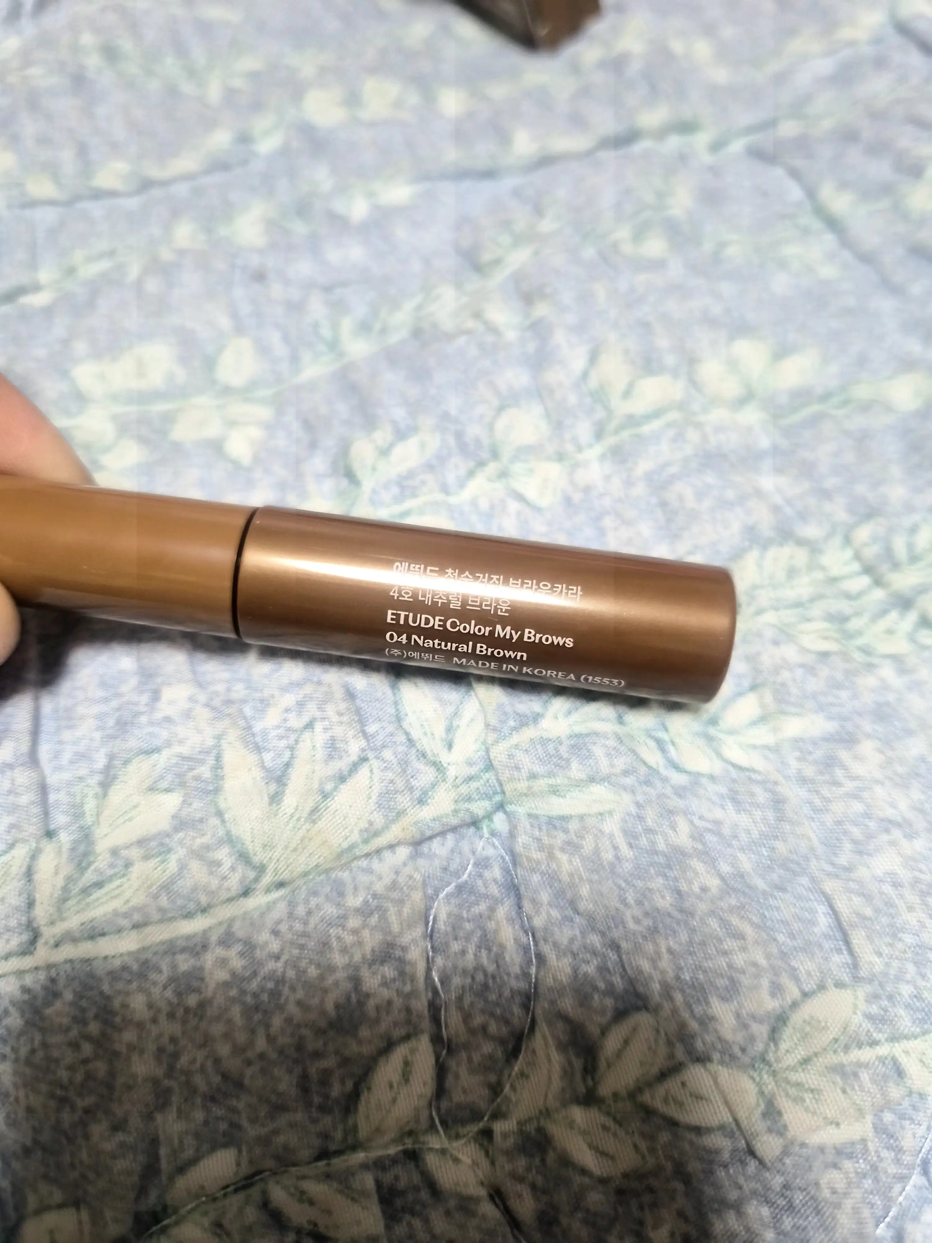 언니의파우치 리뷰 이미지 3 - [청순 거짓 브라우 카라 [4호 내추럴 브라운]]