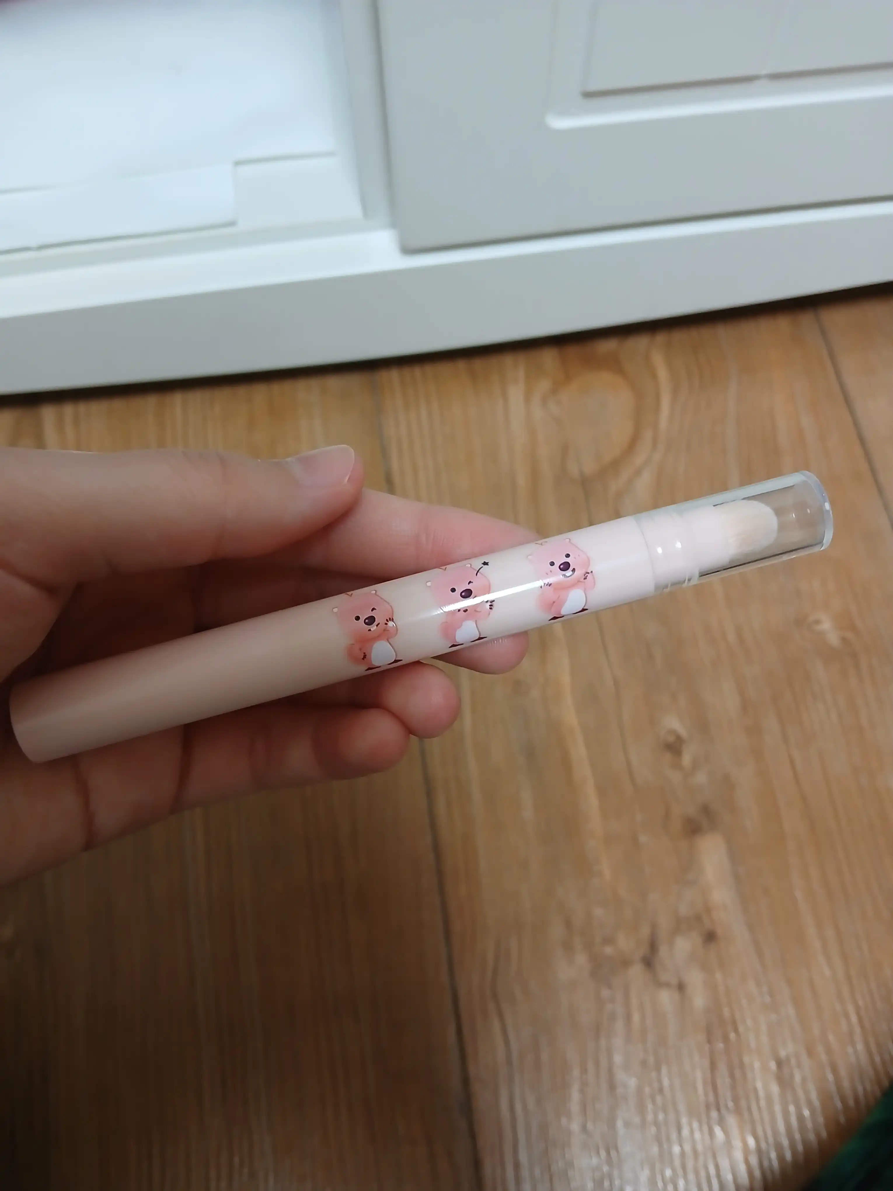 언니의파우치 리뷰 이미지 - [(컬러그램X잔망루피) 입체 창조 쉐딩 스틱]