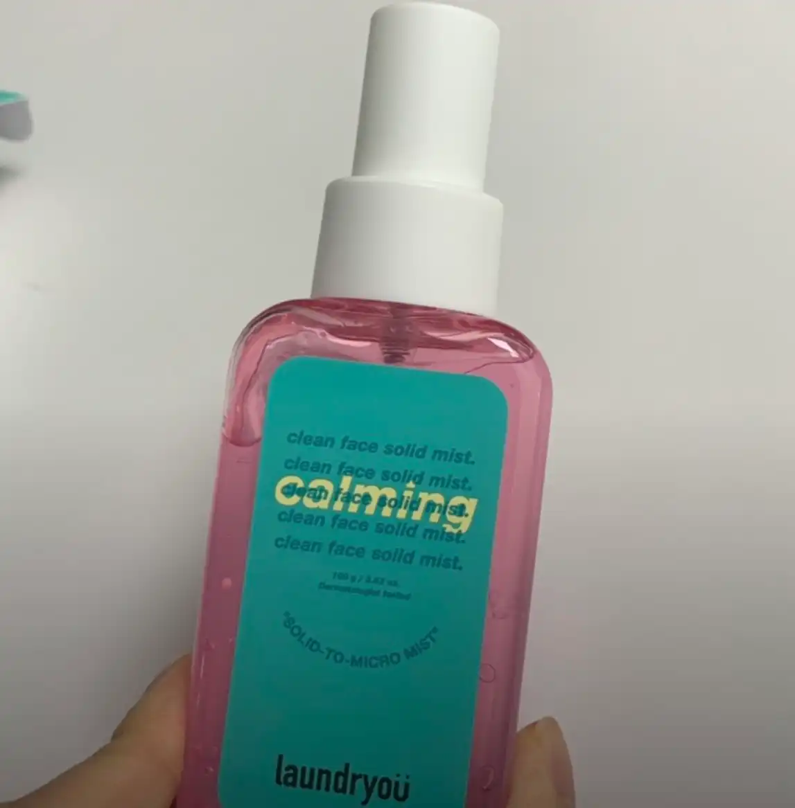언니의파우치 리뷰 이미지 - [클린 페이스 솔리드 미스트 카밍]