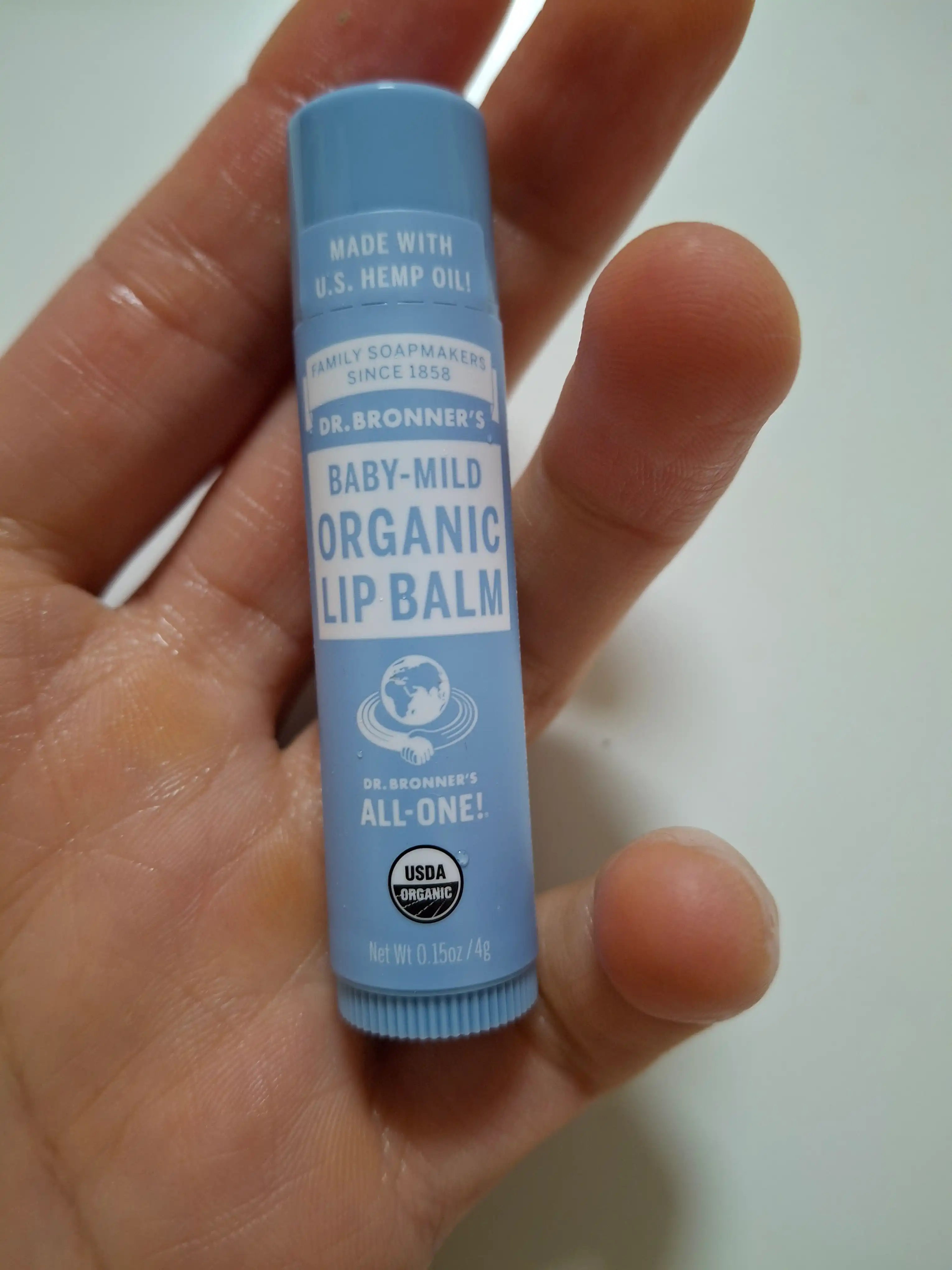 언니의파우치 리뷰 이미지 - [오가닉 립밤 [베이비 마일드]]