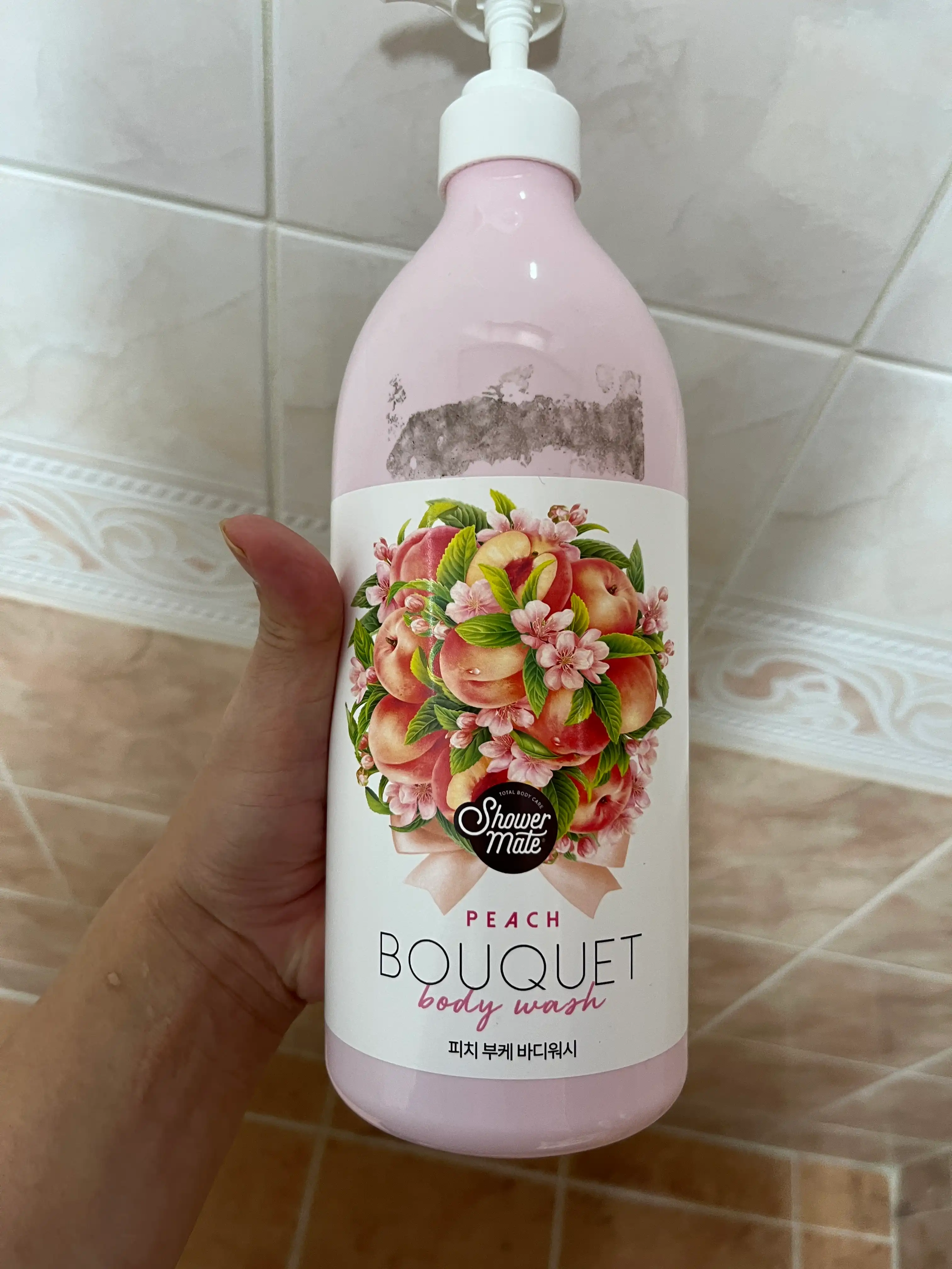 언니의파우치 리뷰 이미지 - [부케 바디워시 피치]