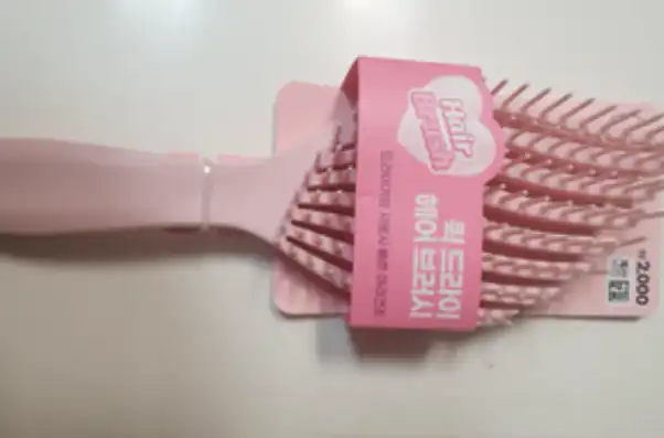 언니의파우치 리뷰 이미지 - [러블리 퀵 드라이 헤어 브러시]