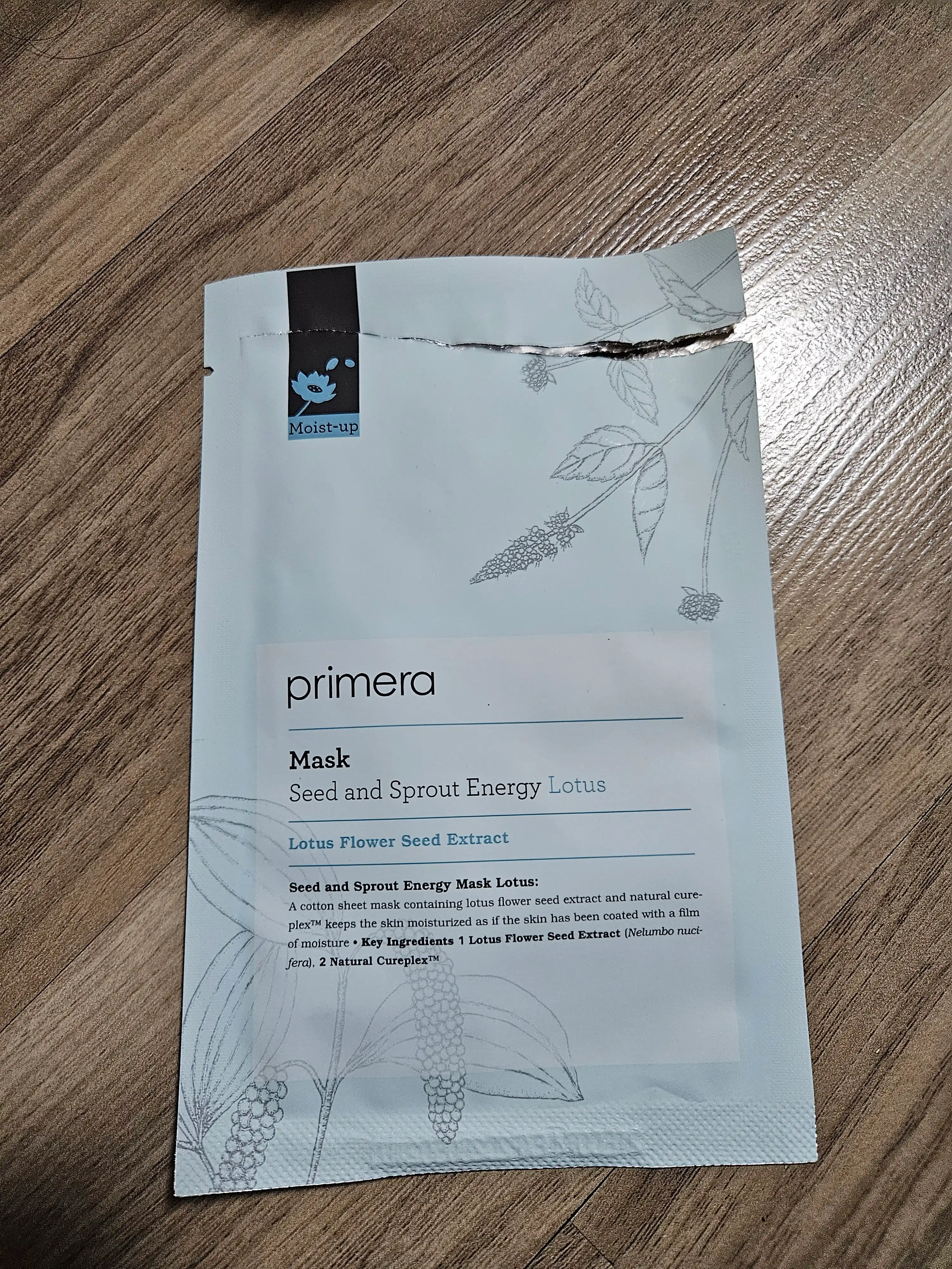 언니의파우치 리뷰 이미지 - [씨드 앤 스프라우트 에너지 마스크 [로터스]]