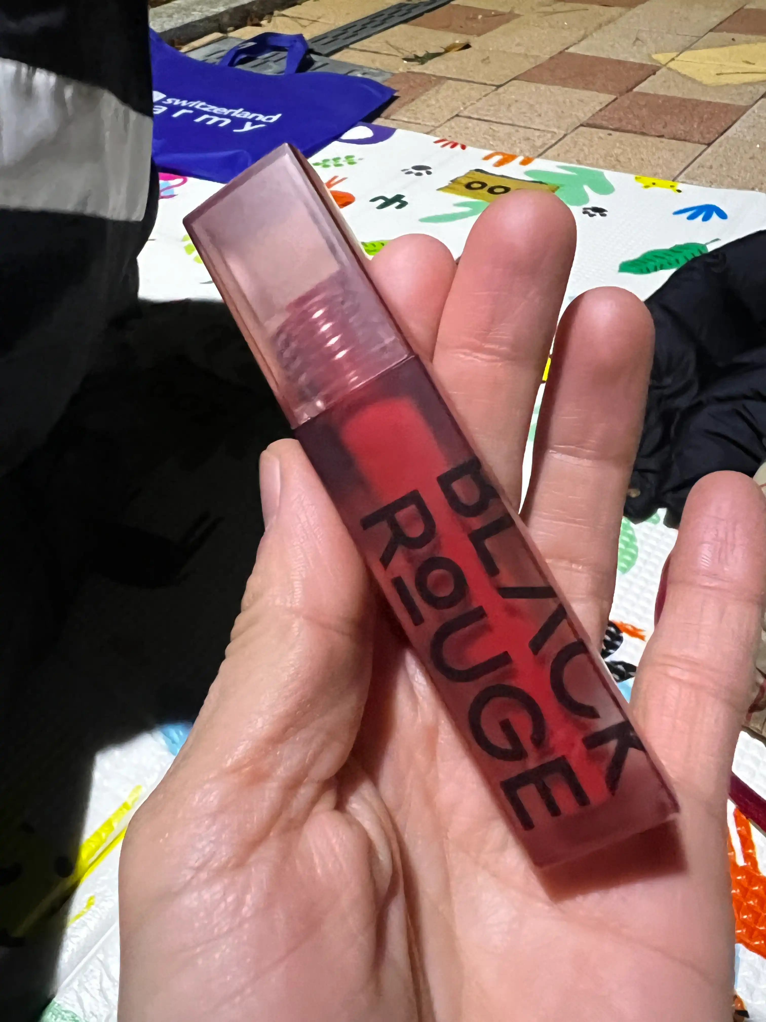 언니의파우치 리뷰 이미지 - [에어 핏 벨벳 틴트 어쿠스틱 무드 [A48 미모사코랄피치]]