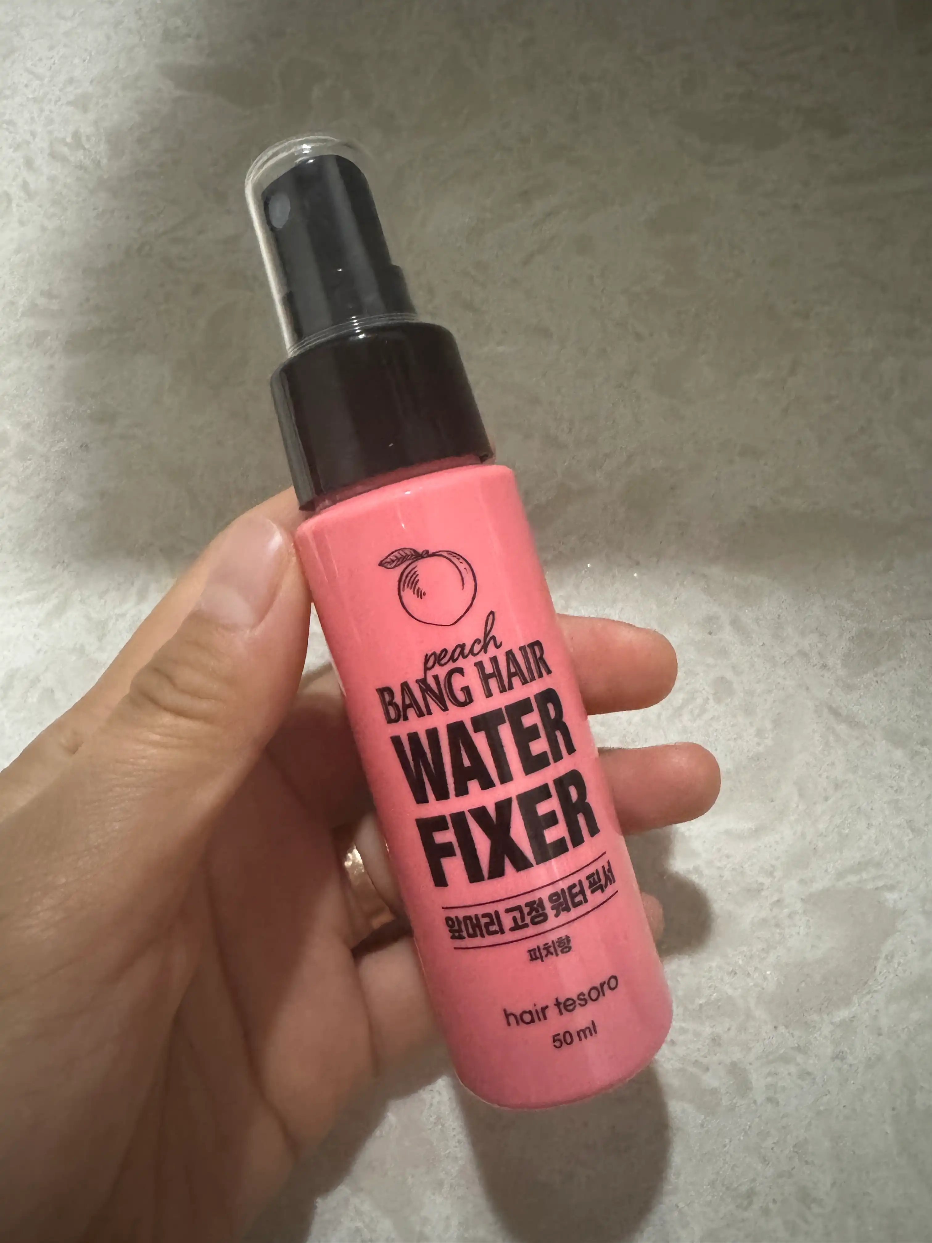 언니의파우치 리뷰 이미지 - [앞머리 고정 워터 픽서 ]