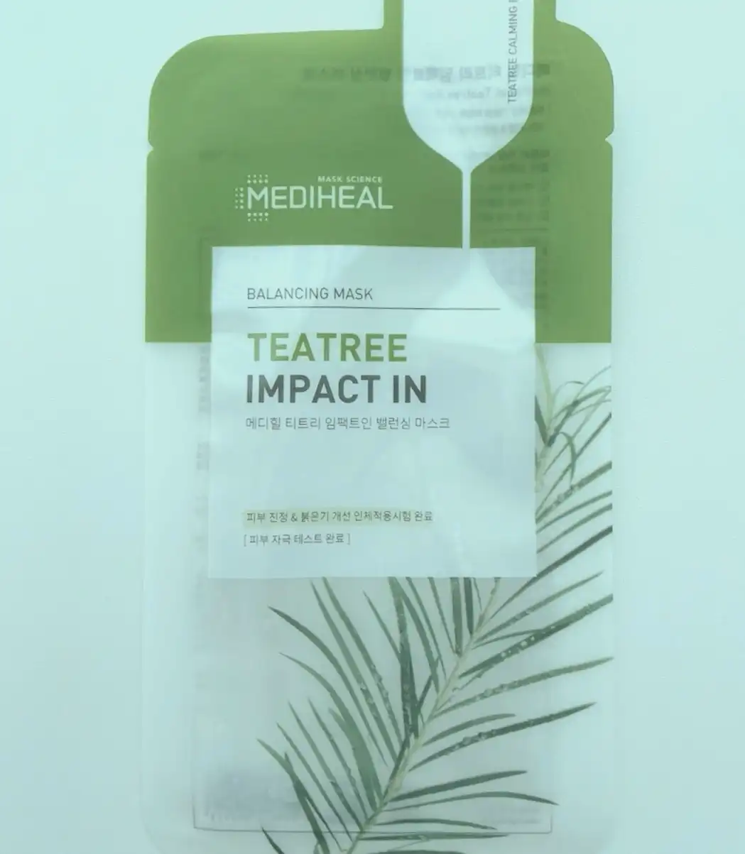 언니의파우치 리뷰 이미지 - [티트리 임팩트인 밸런싱 마스크  ]