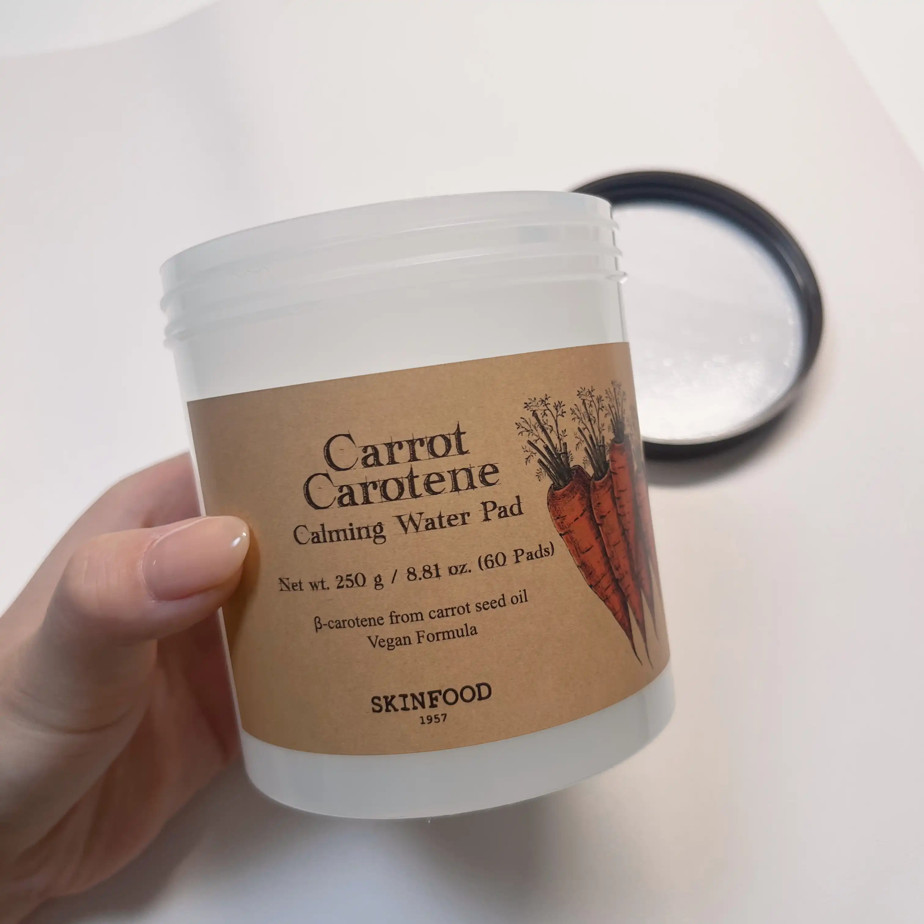 언니의파우치 리뷰 이미지 2 - [캐롯 카로틴 카밍 워터 패드]