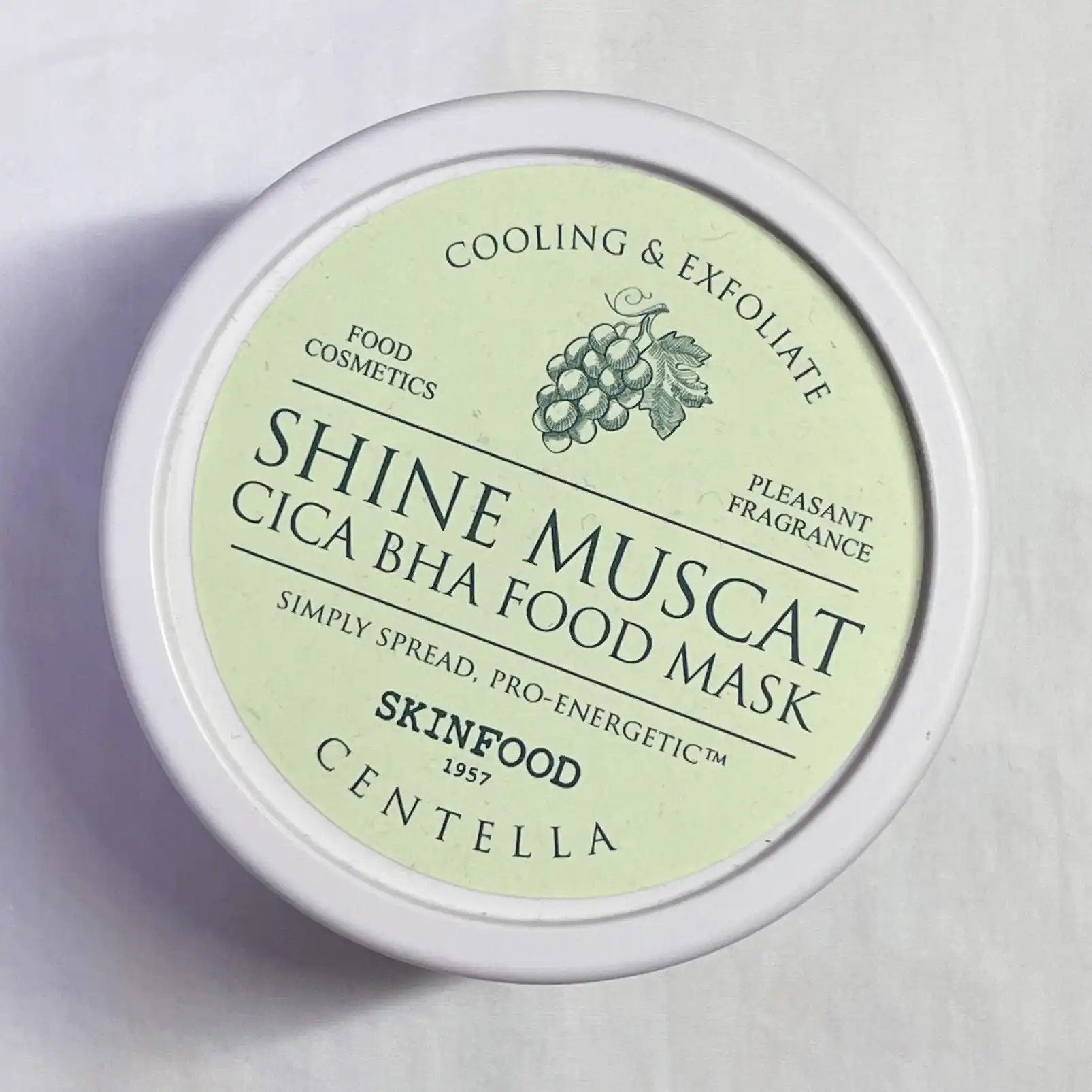 언니의파우치 리뷰 이미지 - [샤인머스캣 시카 바하 푸드마스크]