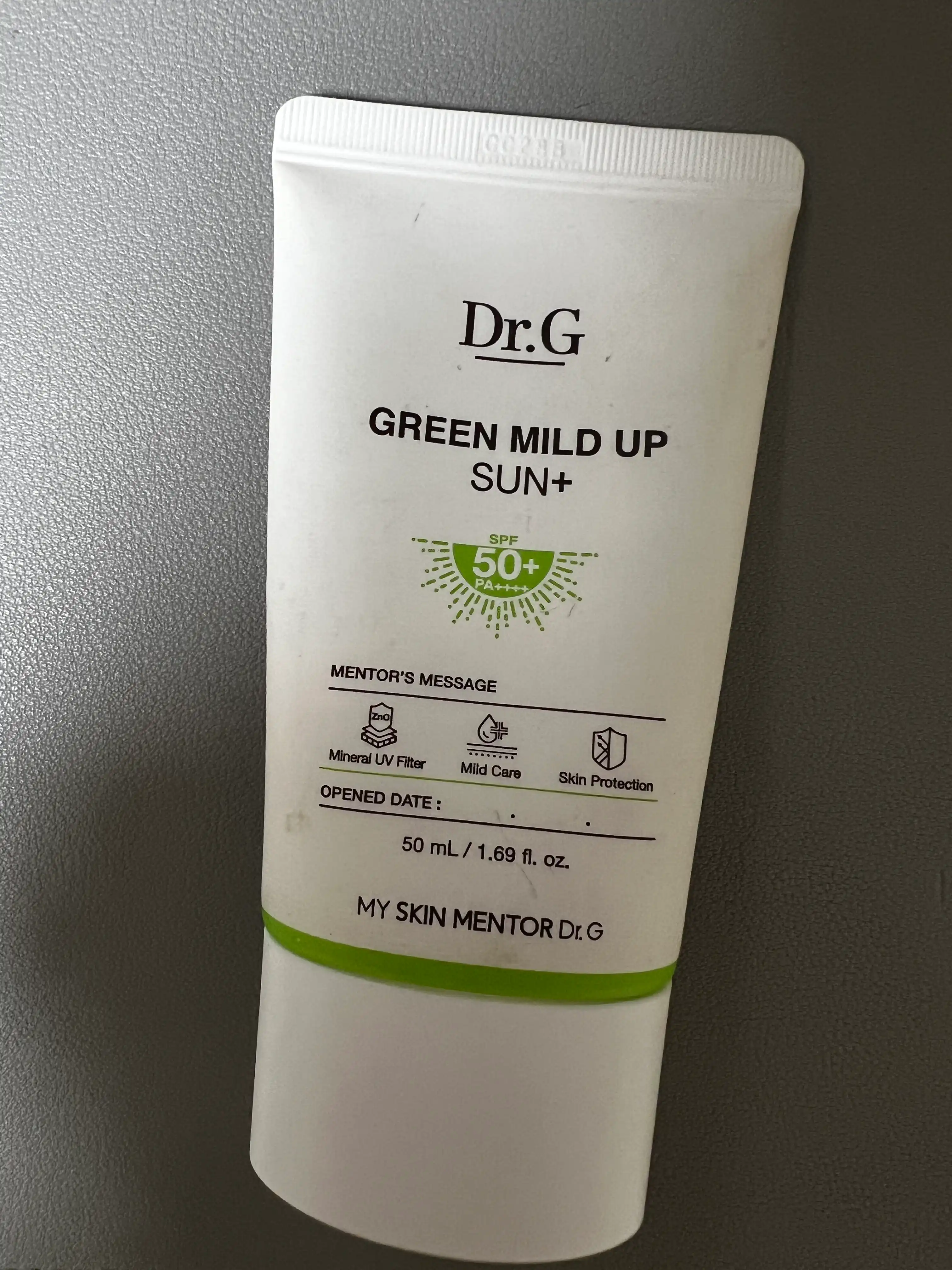 언니의파우치 리뷰 이미지 - [그린 마일드 업 선 플러스]