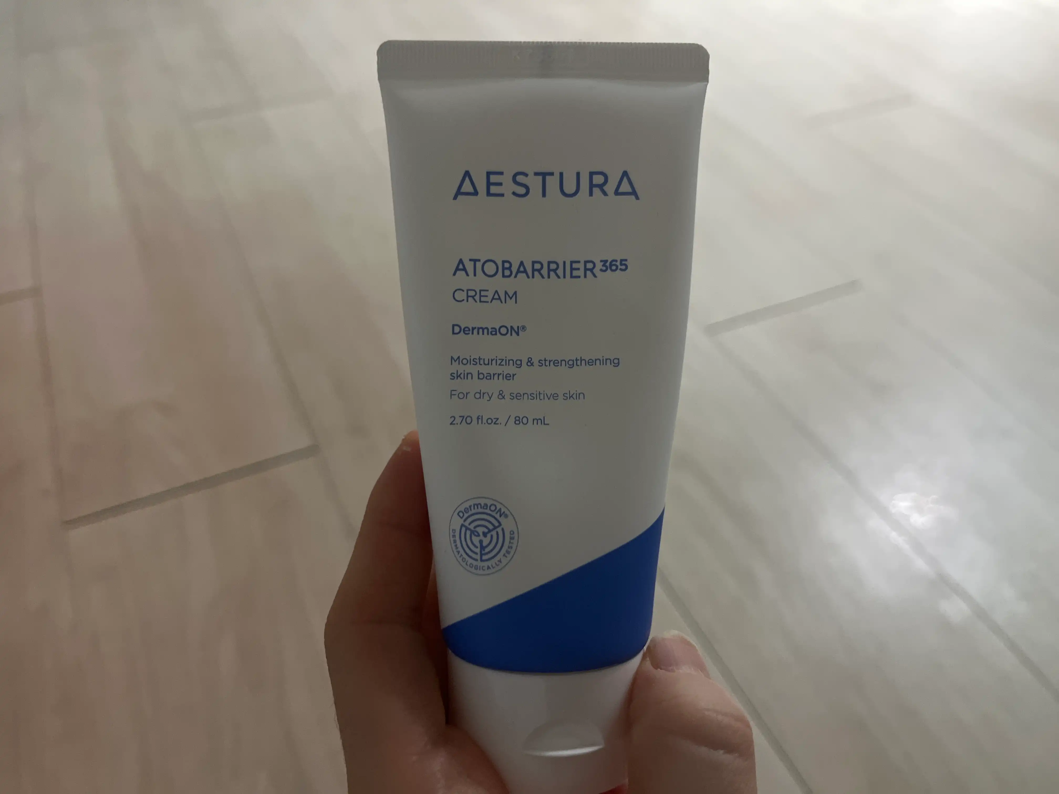 언니의파우치 리뷰 이미지 - [아토베리어365 크림]