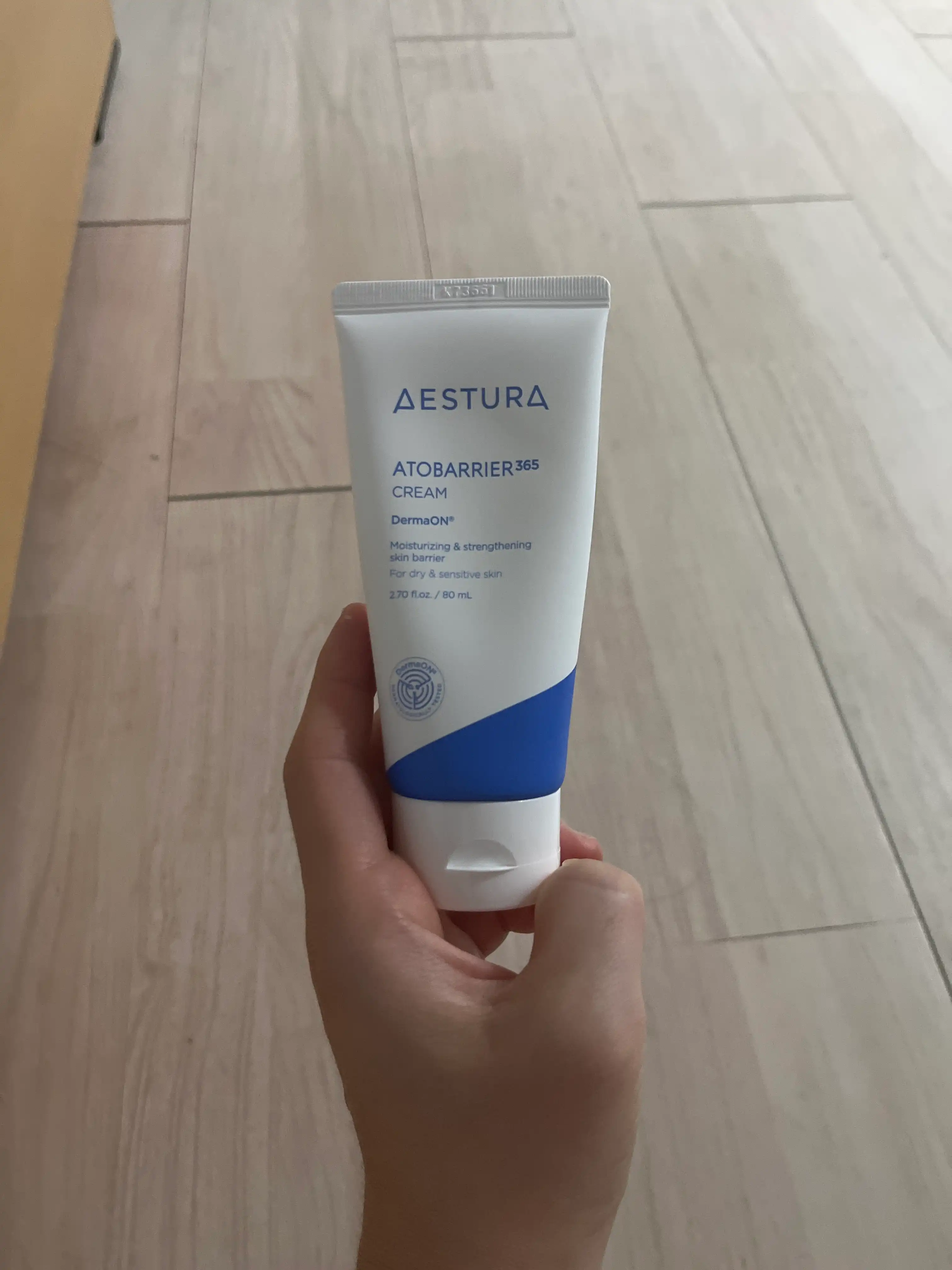 언니의파우치 리뷰 이미지 2 - [아토베리어365 크림]