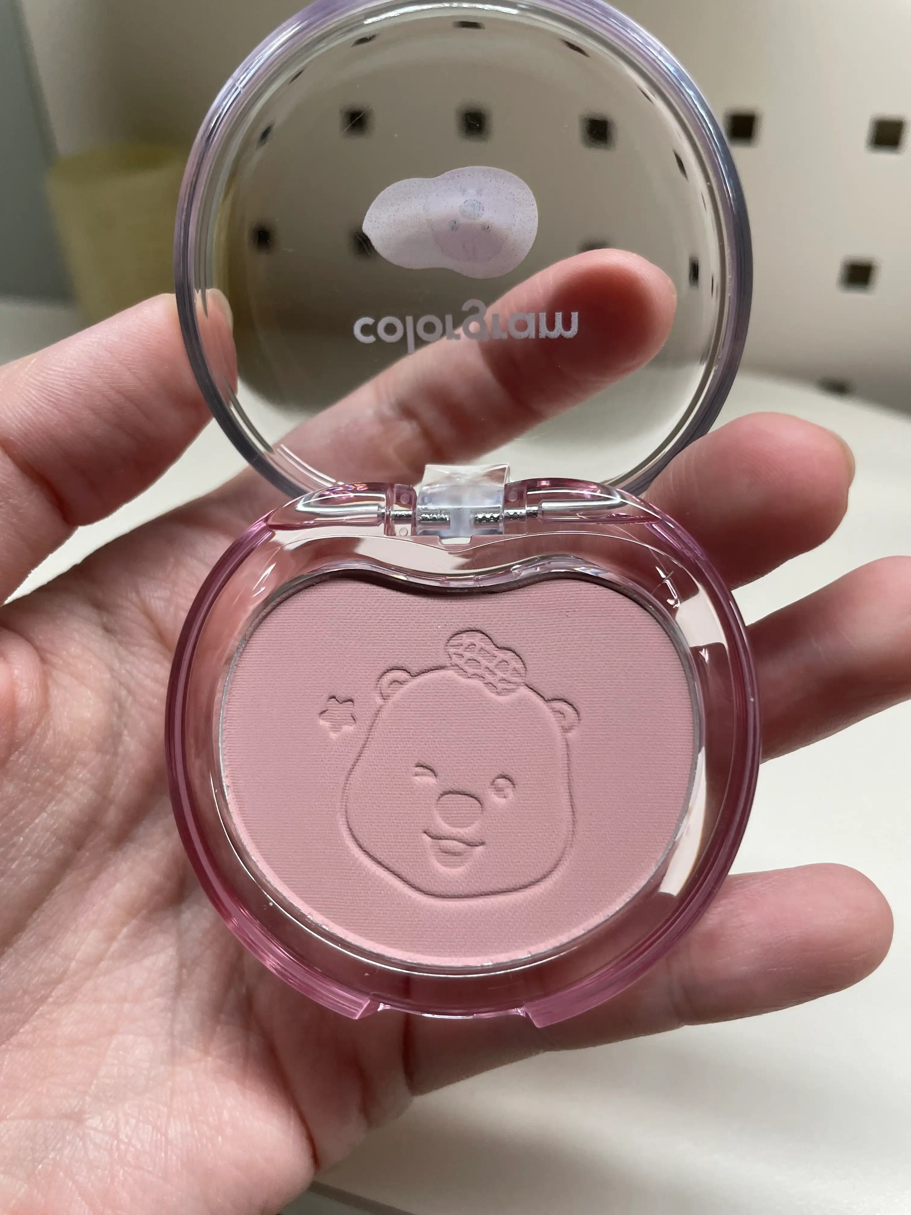 언니의파우치 리뷰 이미지 2 - [(컬러그램X잔망루피) 틴토리 솜 블러셔]