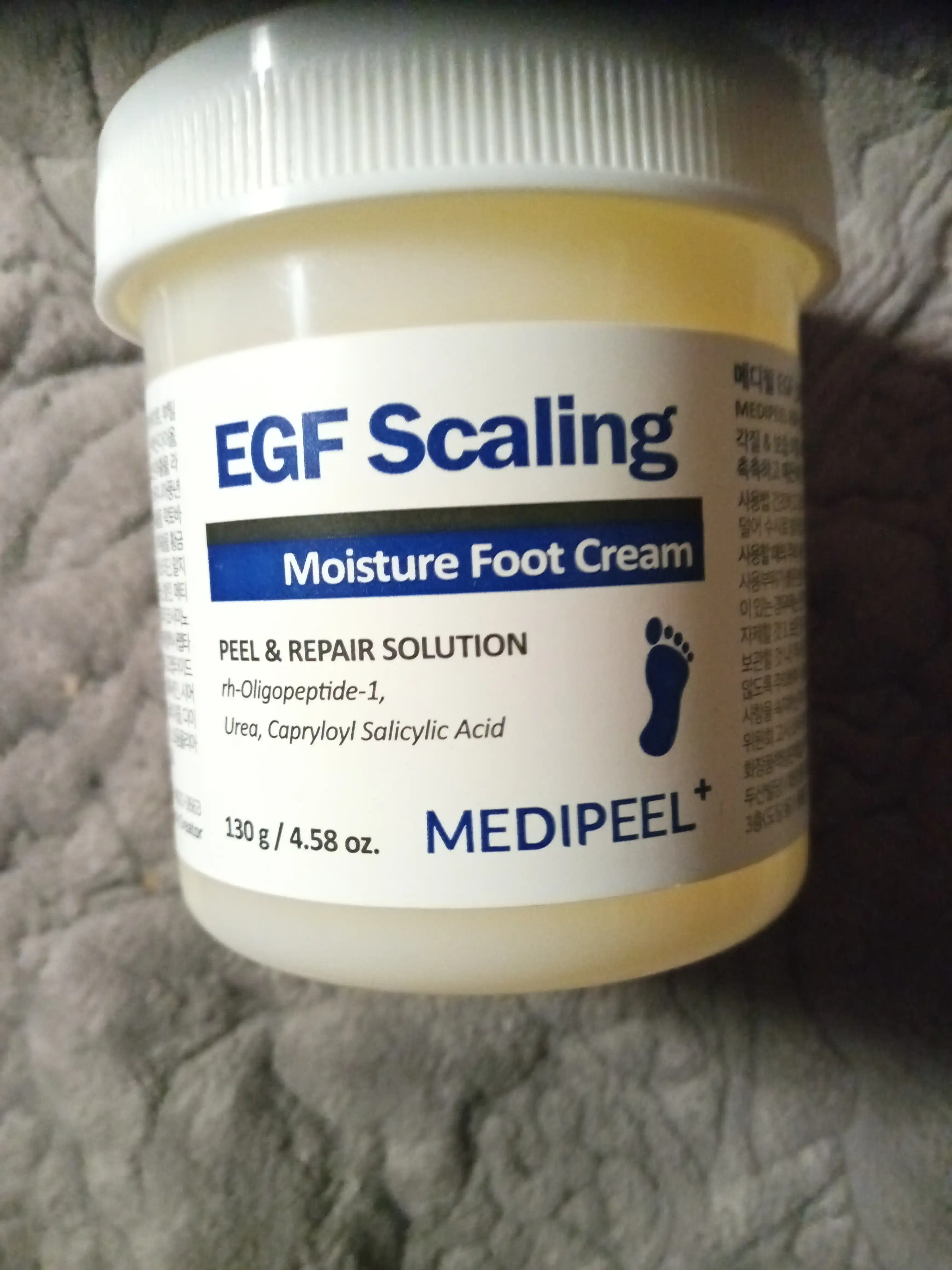 언니의파우치 리뷰 이미지 - [EGF 스케일링 모이스처 풋 크림]