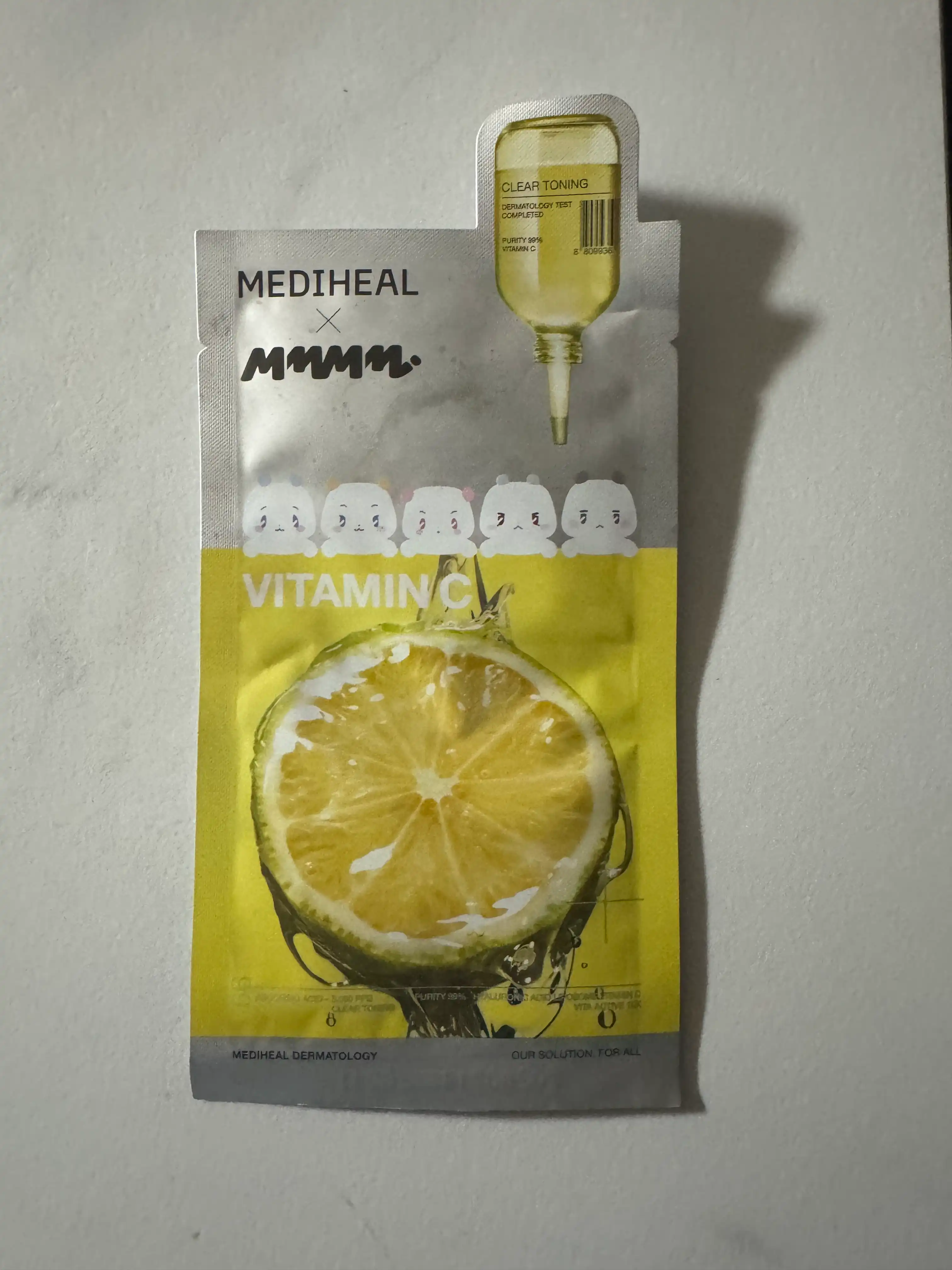 언니의파우치 리뷰 이미지 - [비타민씨 에센셜 마스크 잡티 토닝]