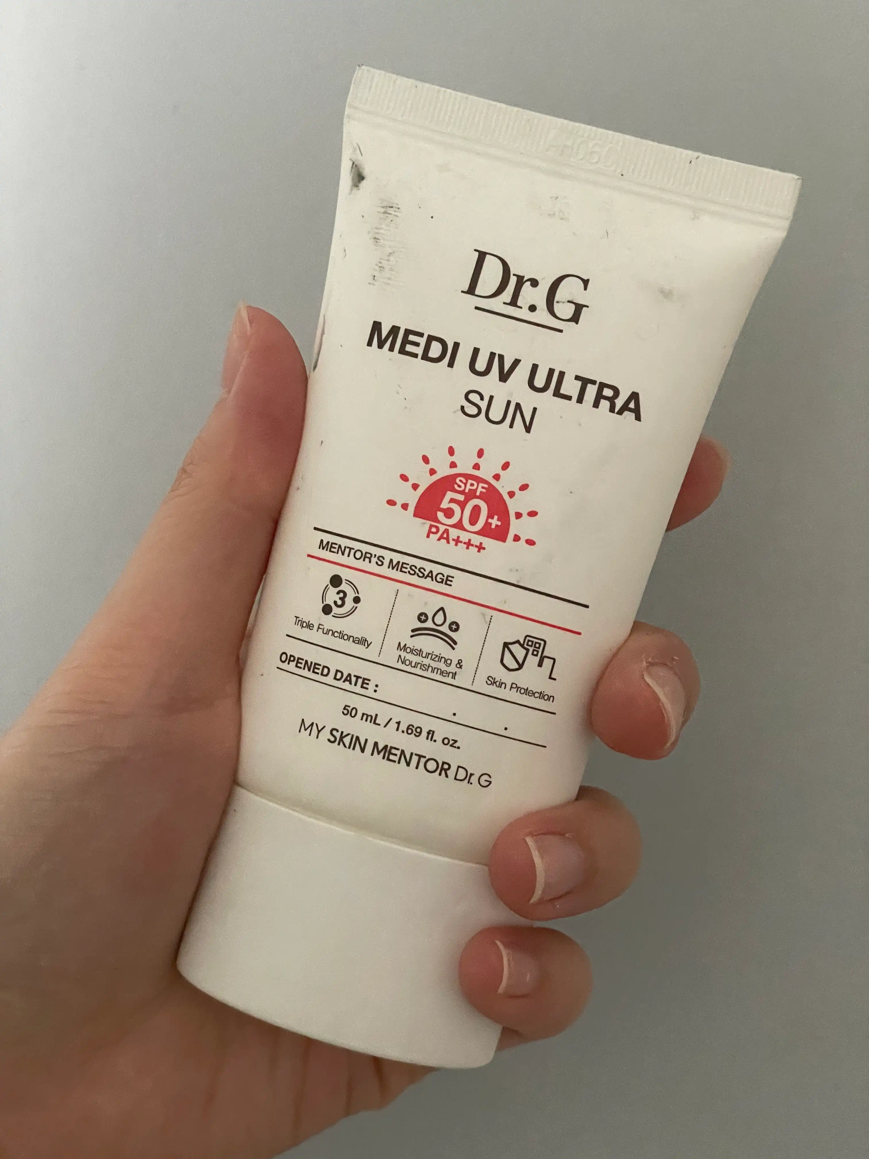 언니의파우치 리뷰 이미지 - [메디 UV 울트라 업 선 플러스]