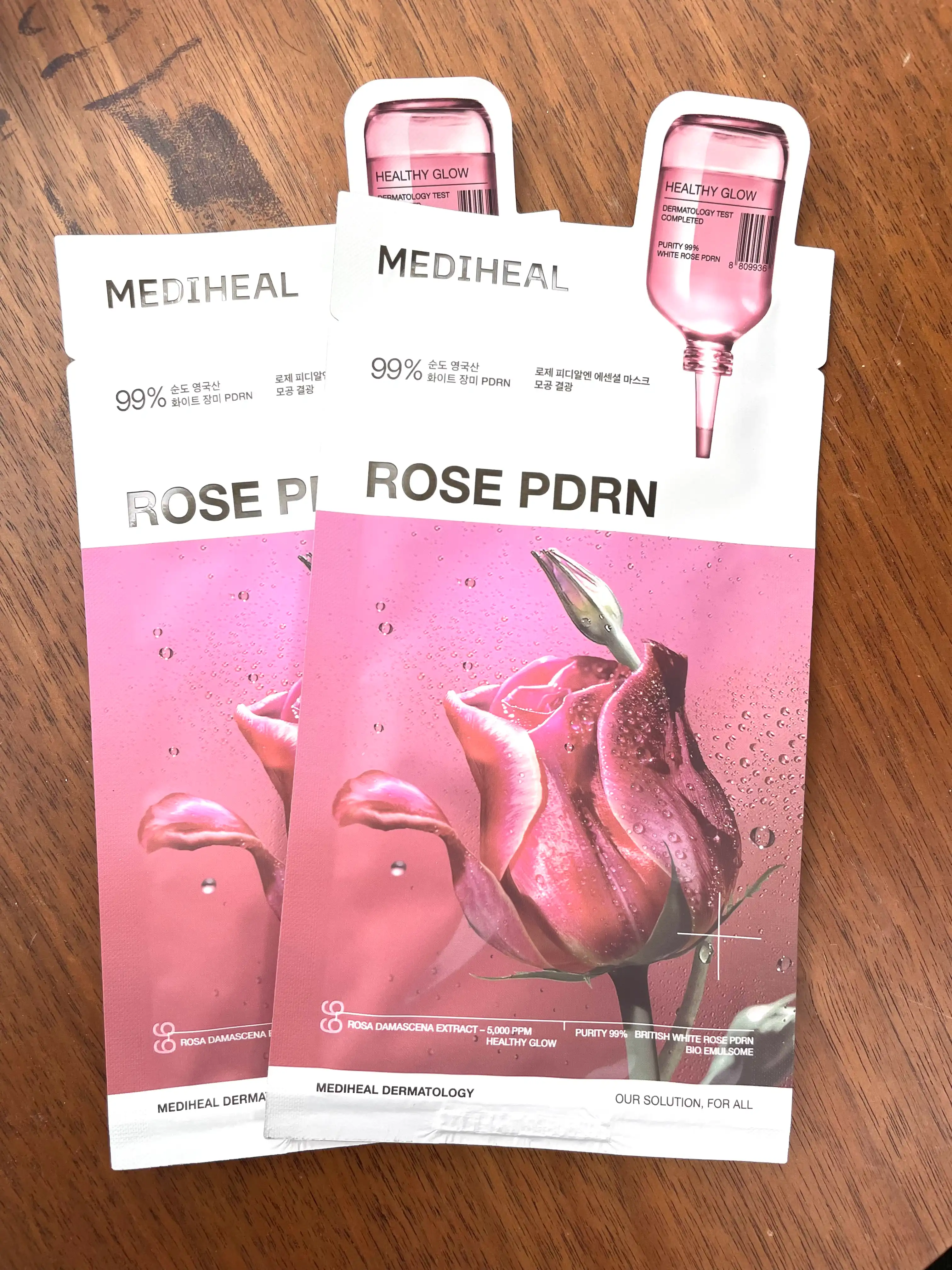 언니의파우치 리뷰 이미지 - [로제 피디알엔 에센셜 마스크 모공 결광]