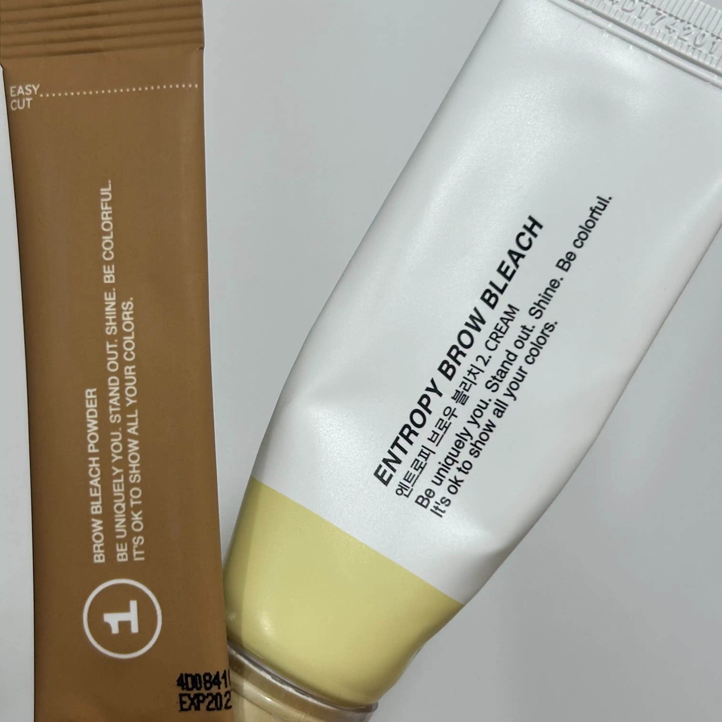 언니의파우치 리뷰 이미지 2 - [브로우 블리치]