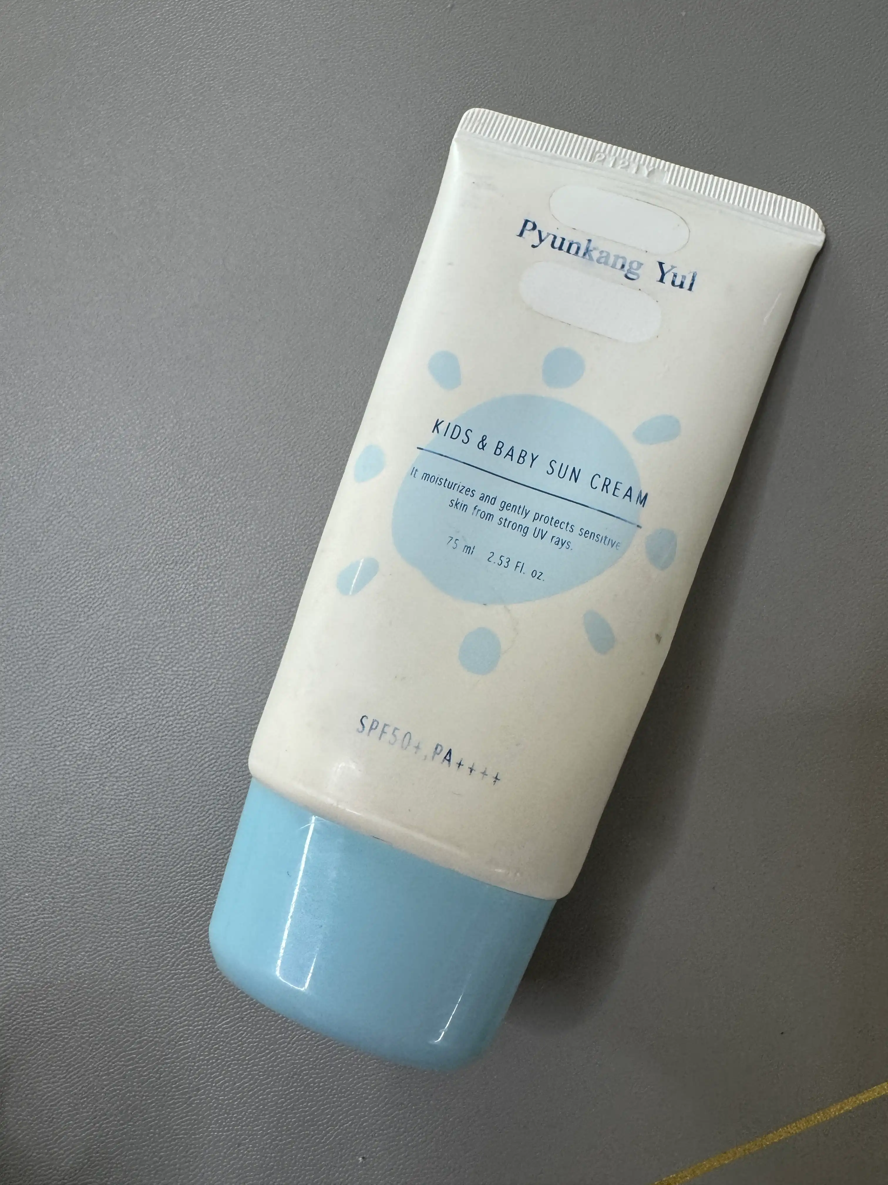 언니의파우치 리뷰 이미지 - [키즈 앤 베이비 촉촉 선크림]