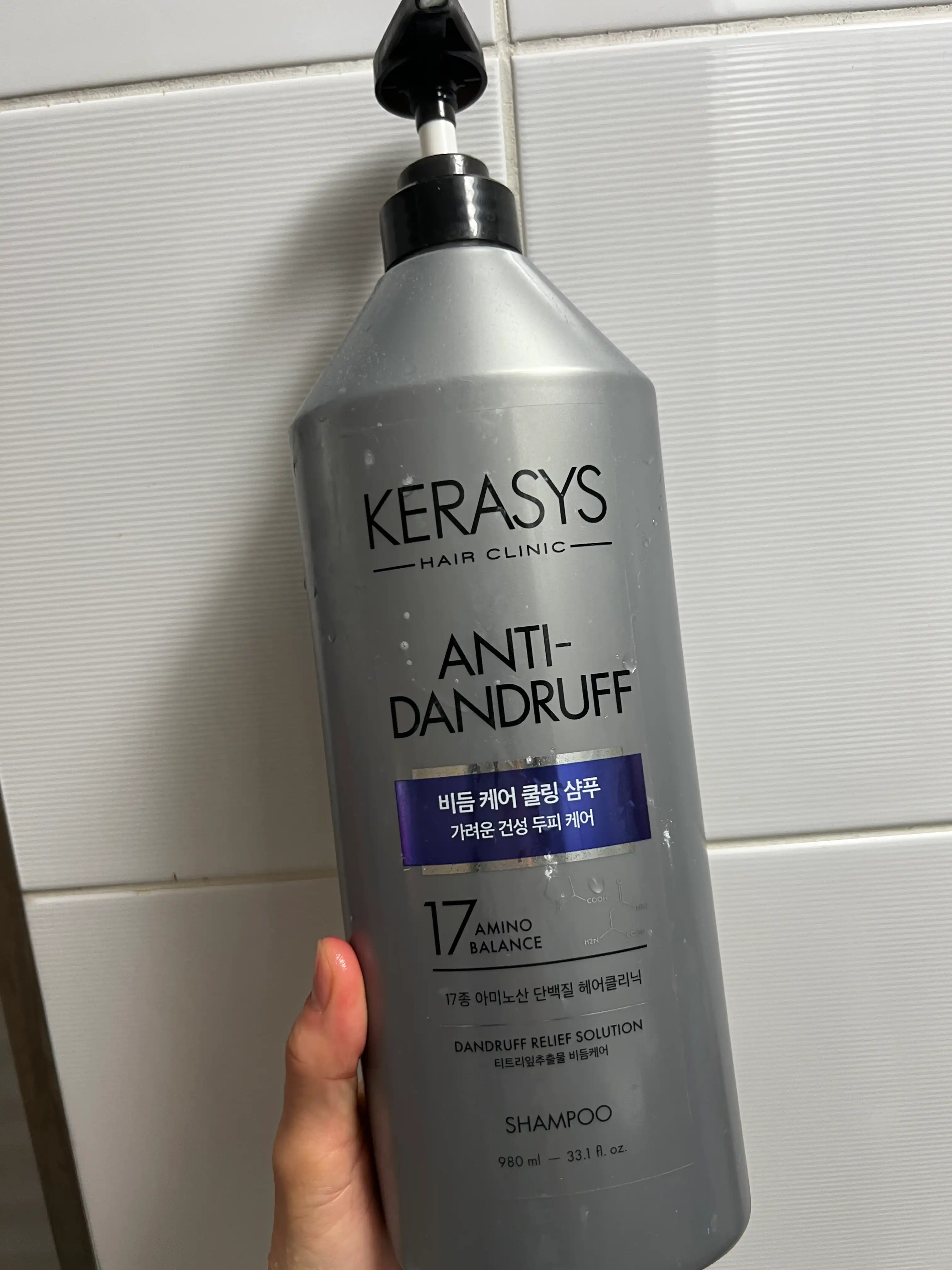 언니의파우치 리뷰 이미지 - [비듬 케어 쿨링 샴푸]