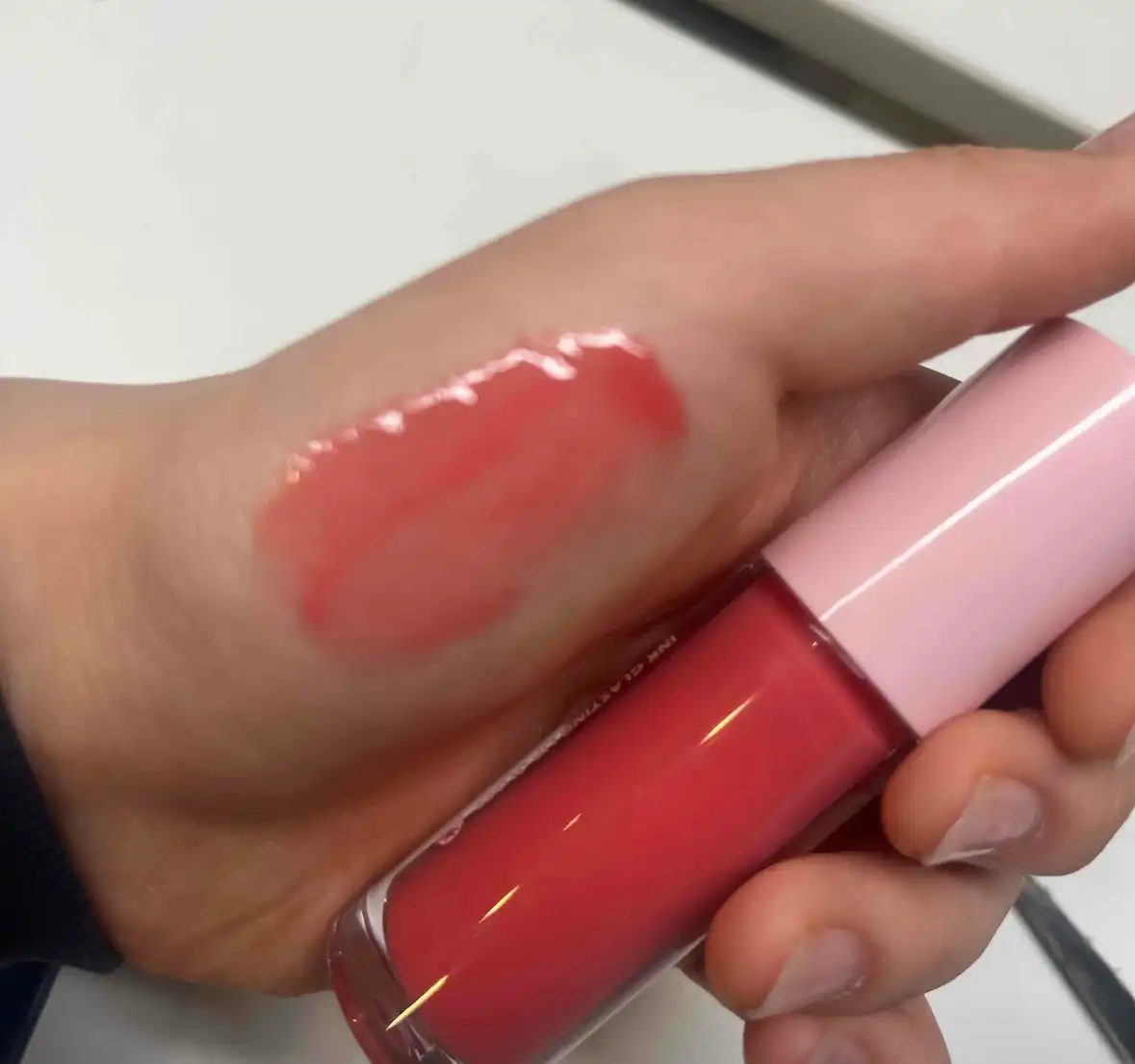 언니의파우치 리뷰 이미지 - [잉크 글래스팅 립글로스 [컬러]]