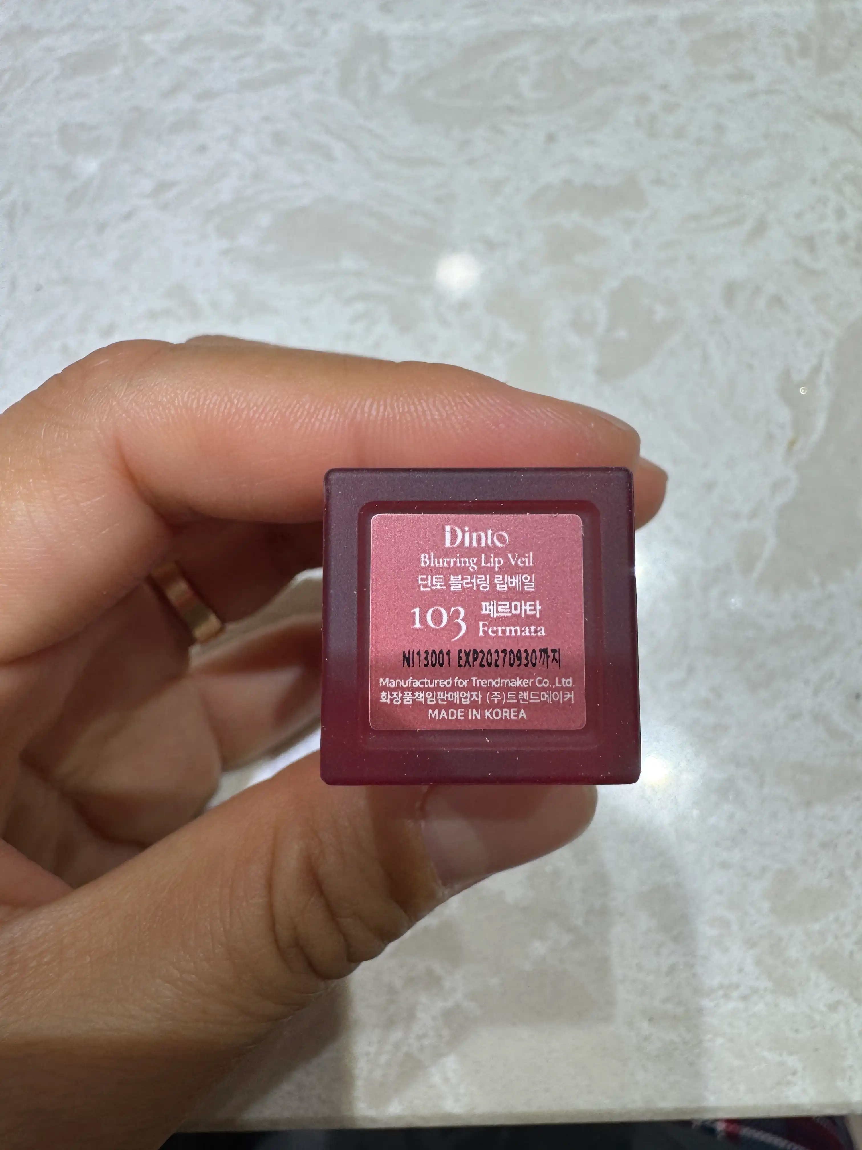 언니의파우치 리뷰 이미지 2 - [블러링 립베일 틴트]