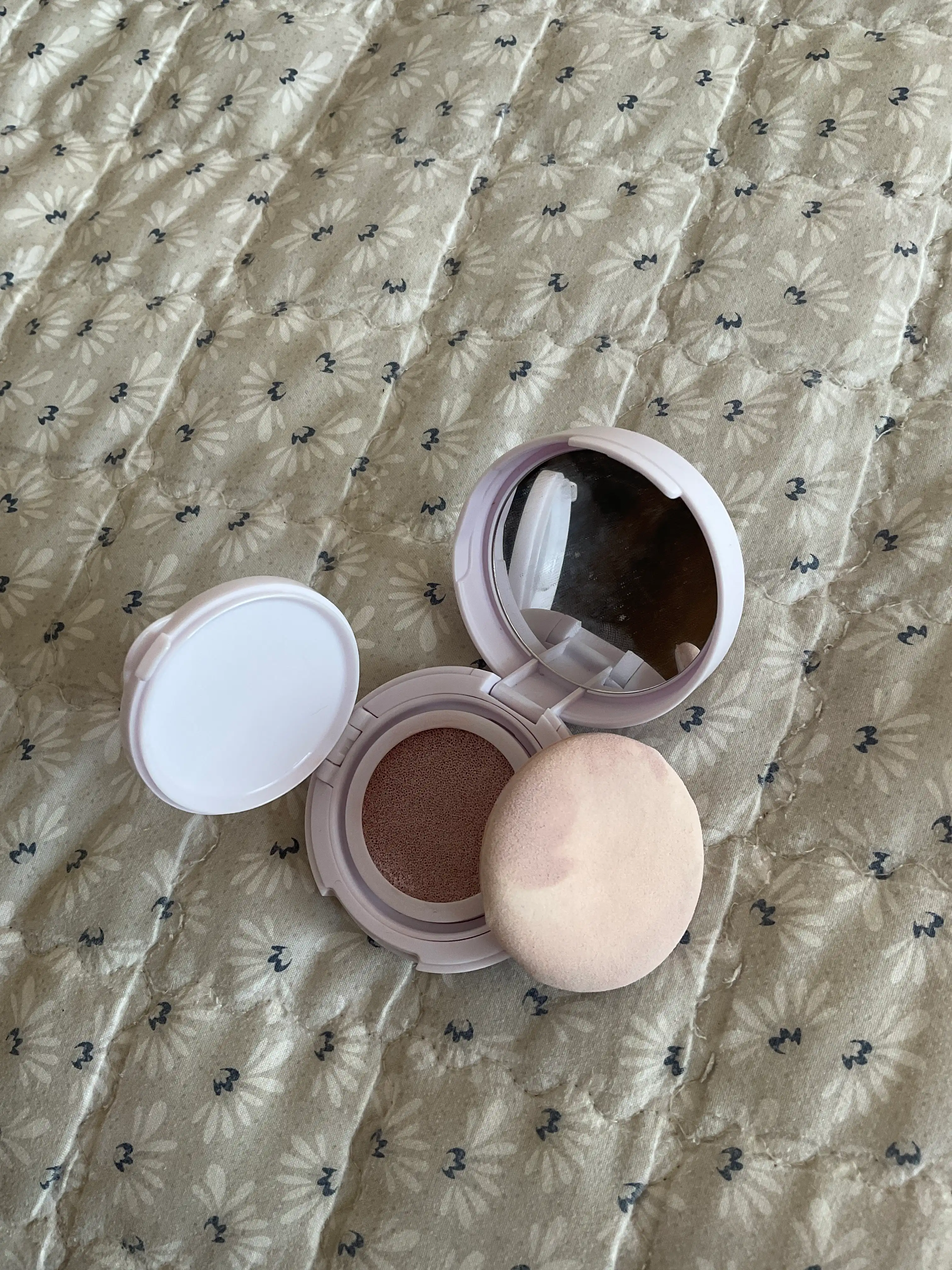 언니의파우치 리뷰 이미지 2 - [컴플리먼트 시리즈 쿠션 보라]