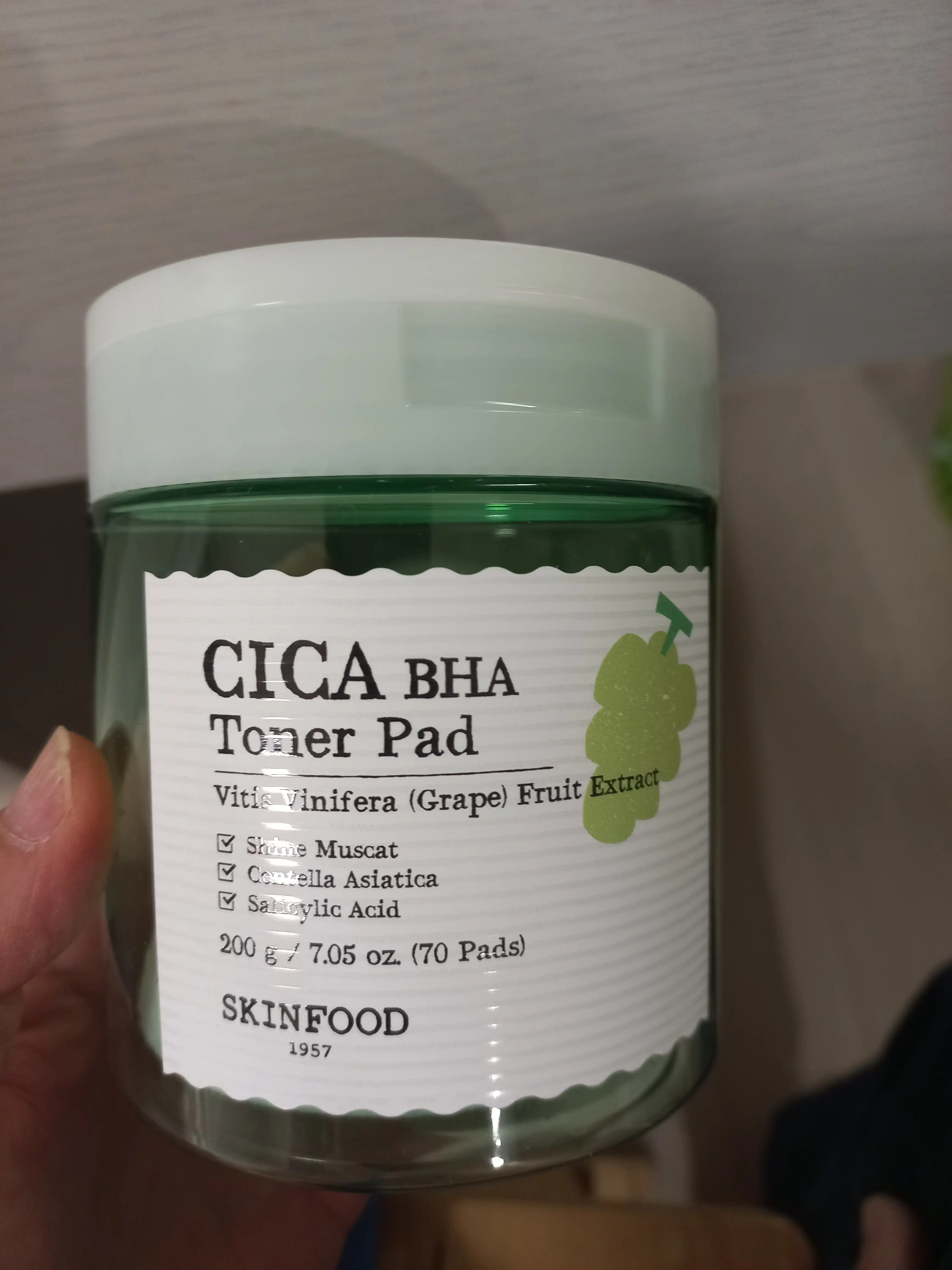 언니의파우치 리뷰 이미지 - [샤인머스캣 시카 바하 토너 패드]