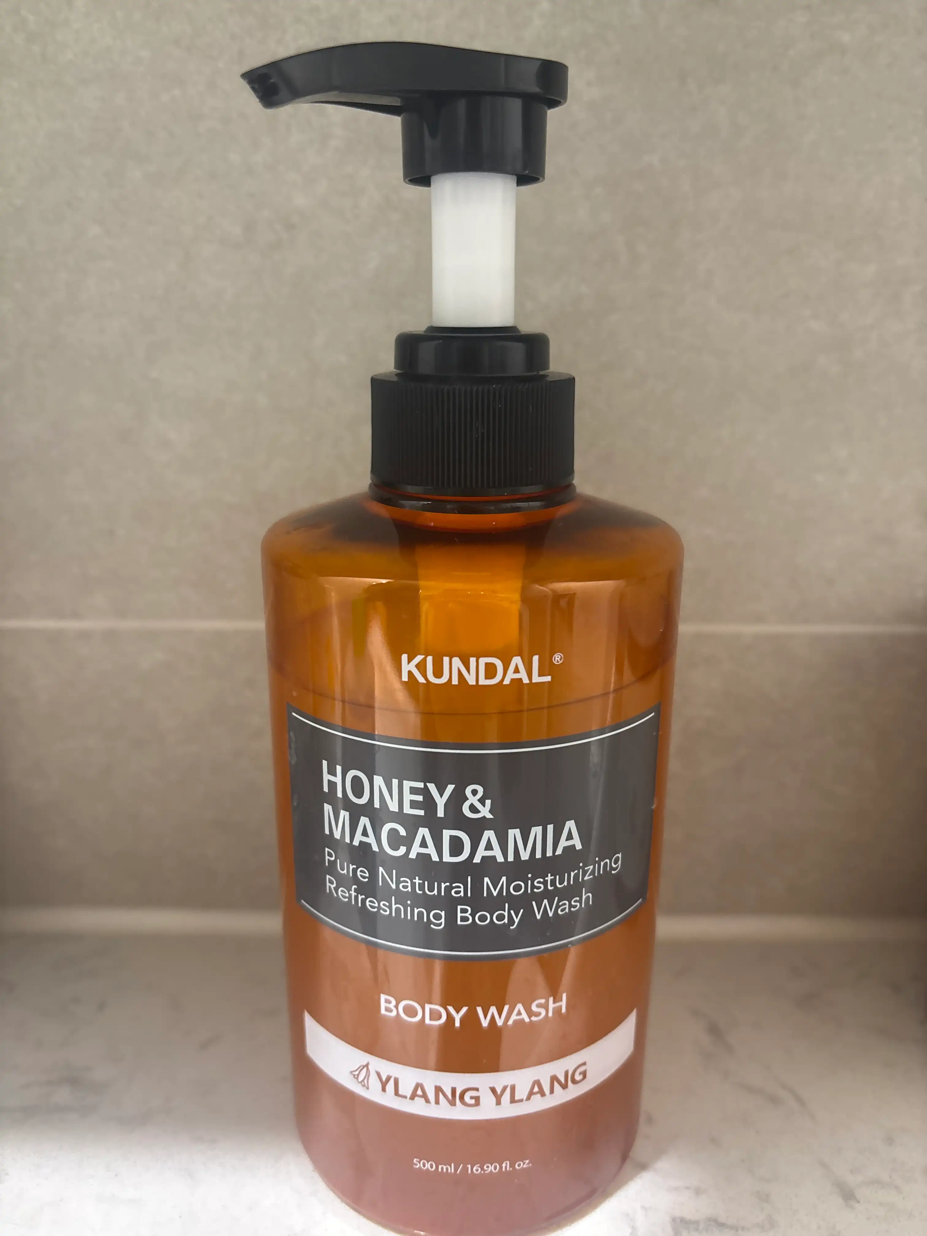 언니의파우치 리뷰 이미지 - [허니 앤드 마카다미아 퓨어 바디워시]