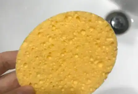 언니의파우치 리뷰 이미지 2 - [셀룰로오스 클렌징 스펀지]