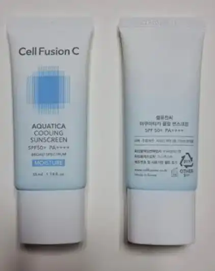 언니의파우치 리뷰 이미지 2 - [아쿠아티카 쿨링 썬스크린]