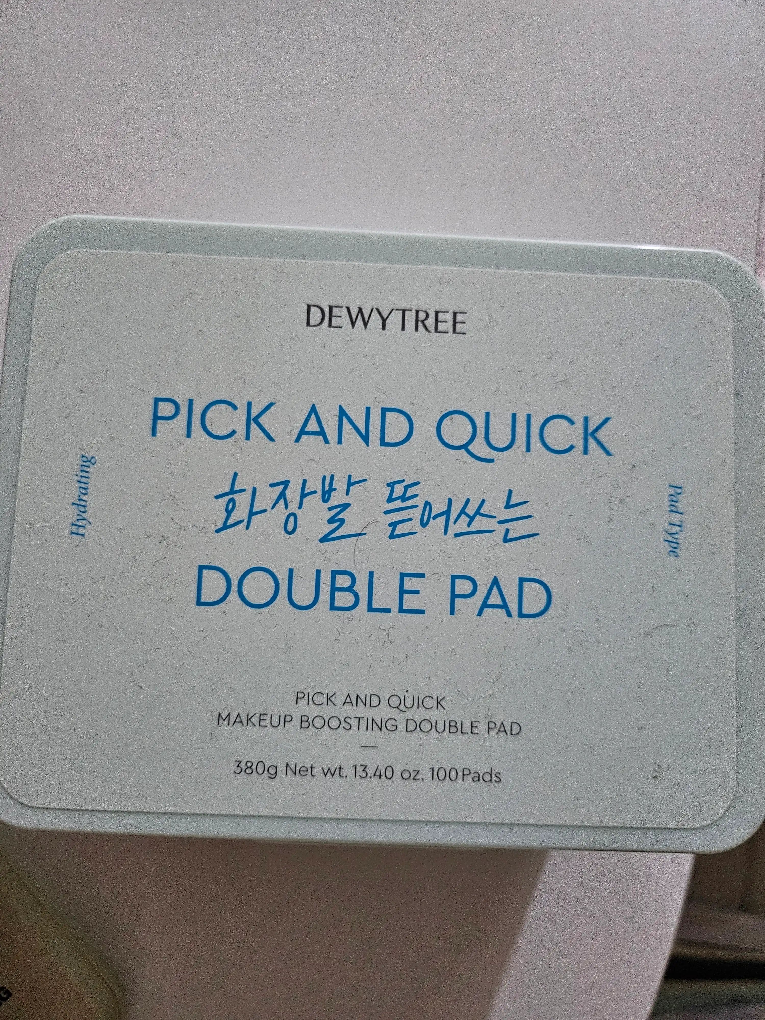 픽 앤 퀵 화장발 뜯어쓰는 더블 패드