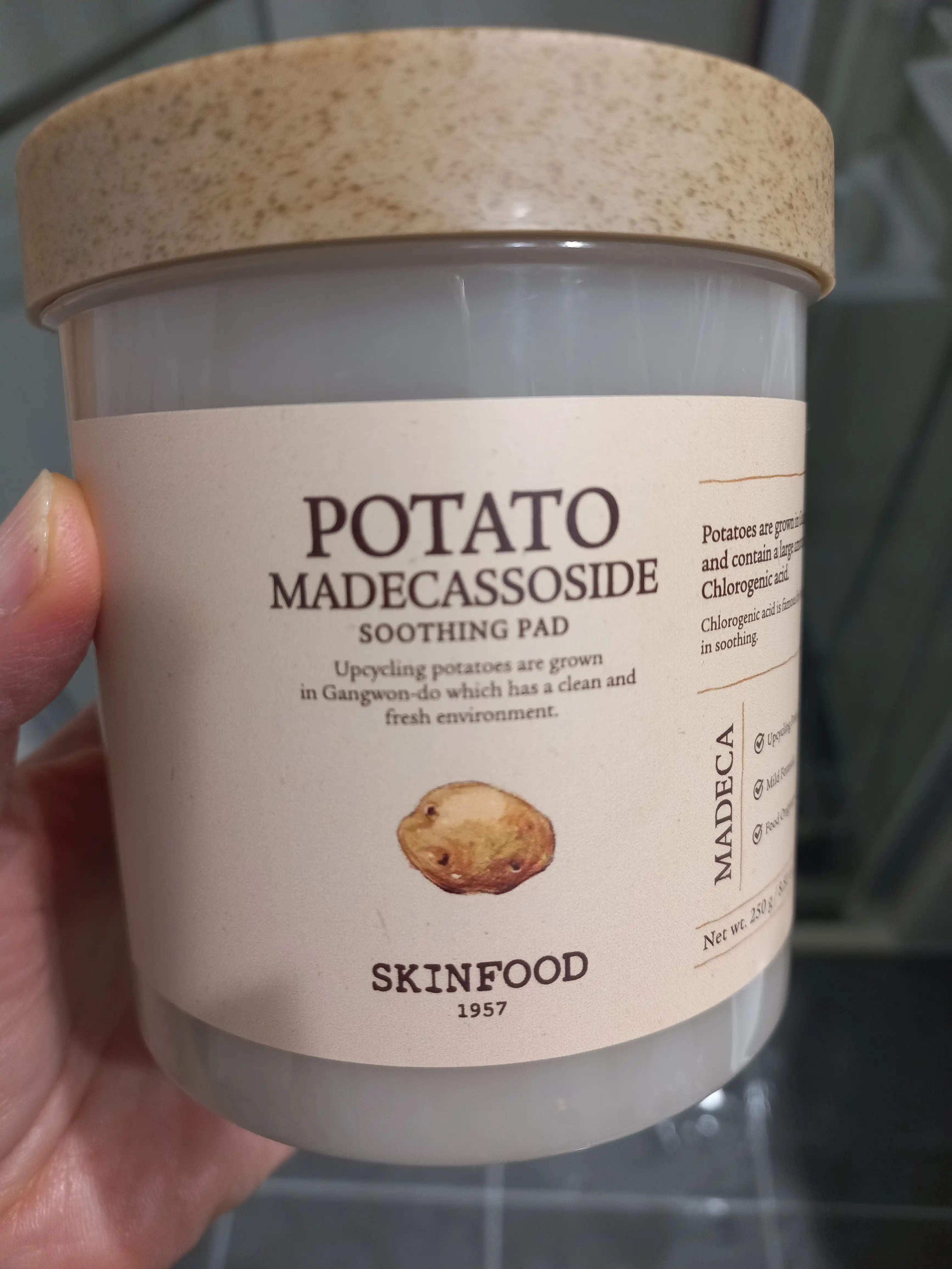 언니의파우치 리뷰 이미지 - [포테이토 마데카소사이드 수딩 패드]