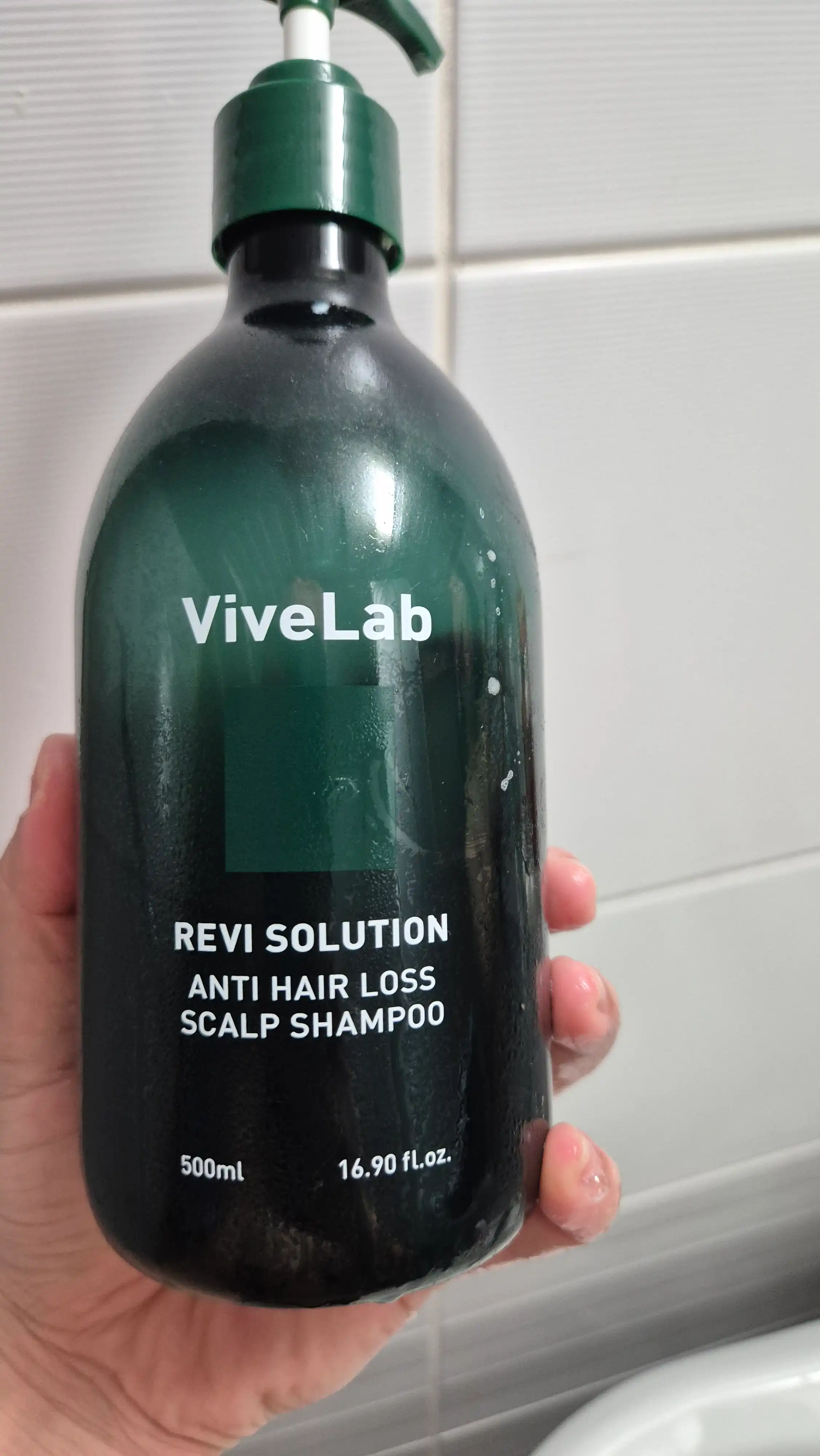 언니의파우치 리뷰 이미지 - [리바이 솔루션 안티 헤어 로스 스칼프 샴푸]