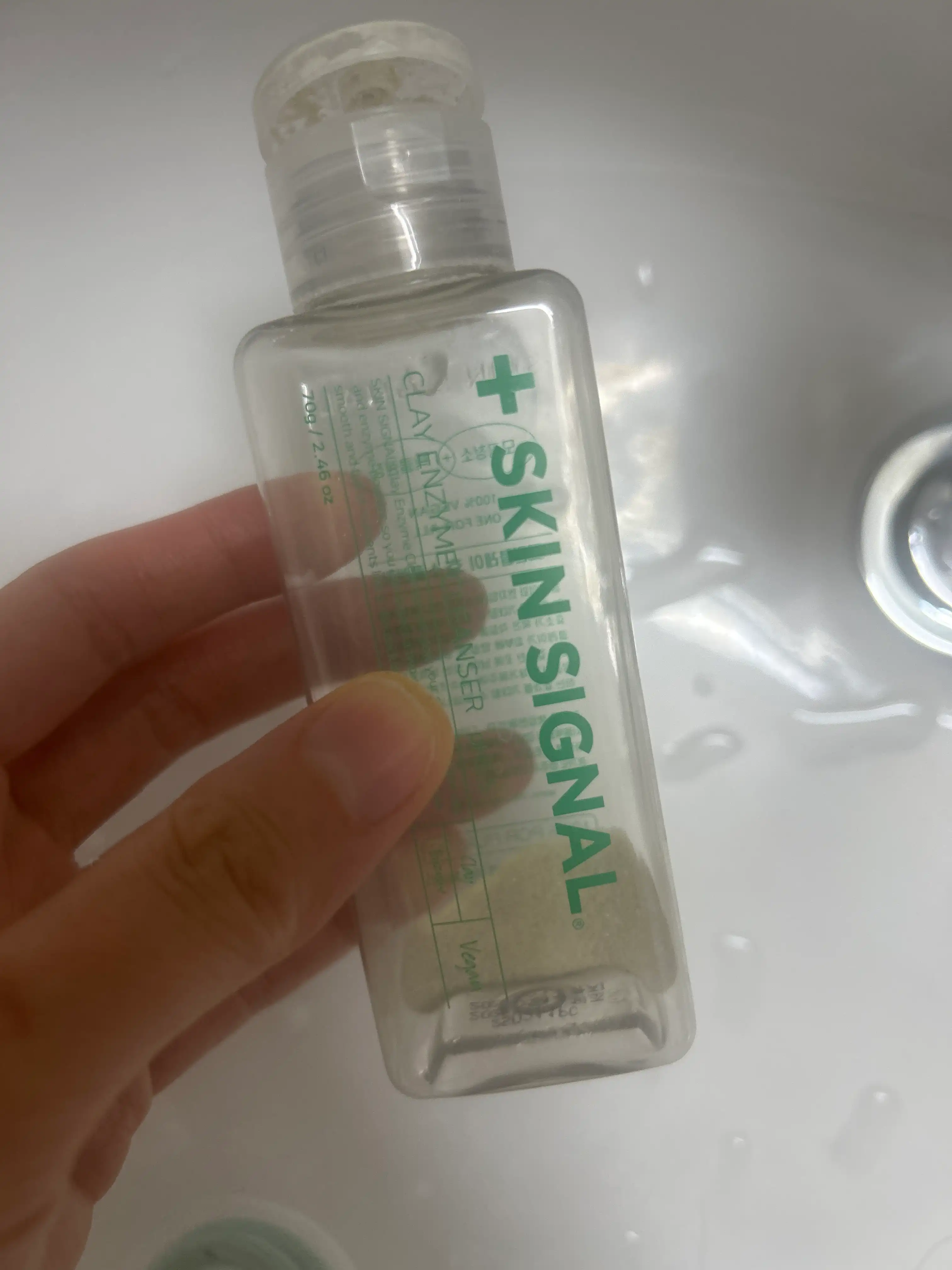 언니의파우치 리뷰 이미지 - [그린클레이 효소 클렌저]