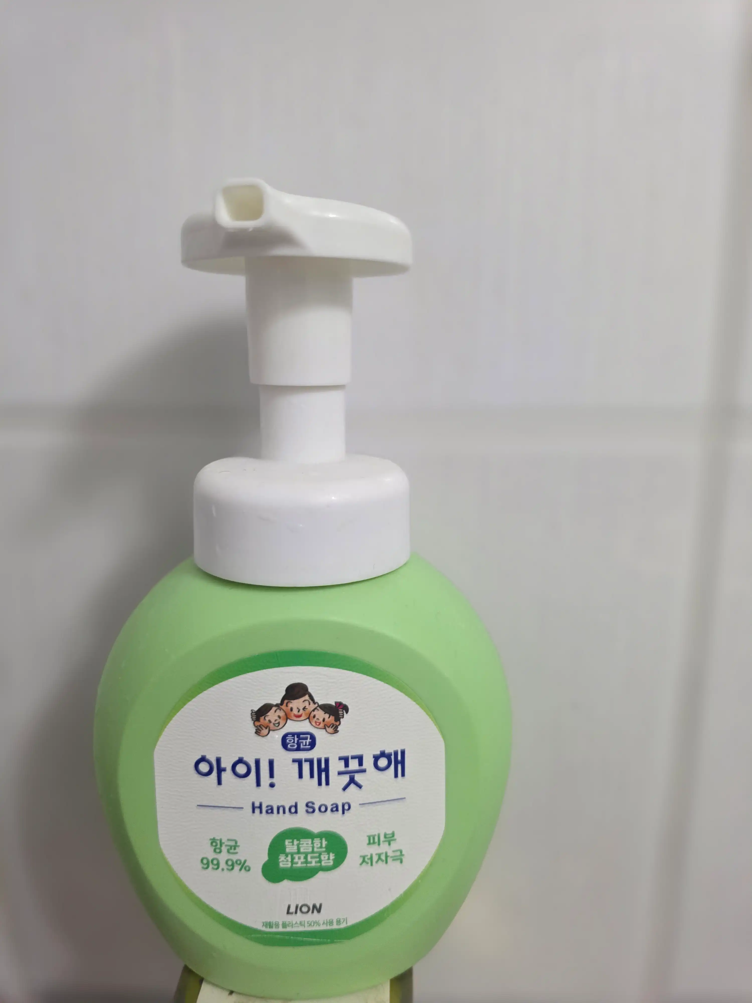 아이깨끗해 항균 폼 핸드솝 [청포도향]