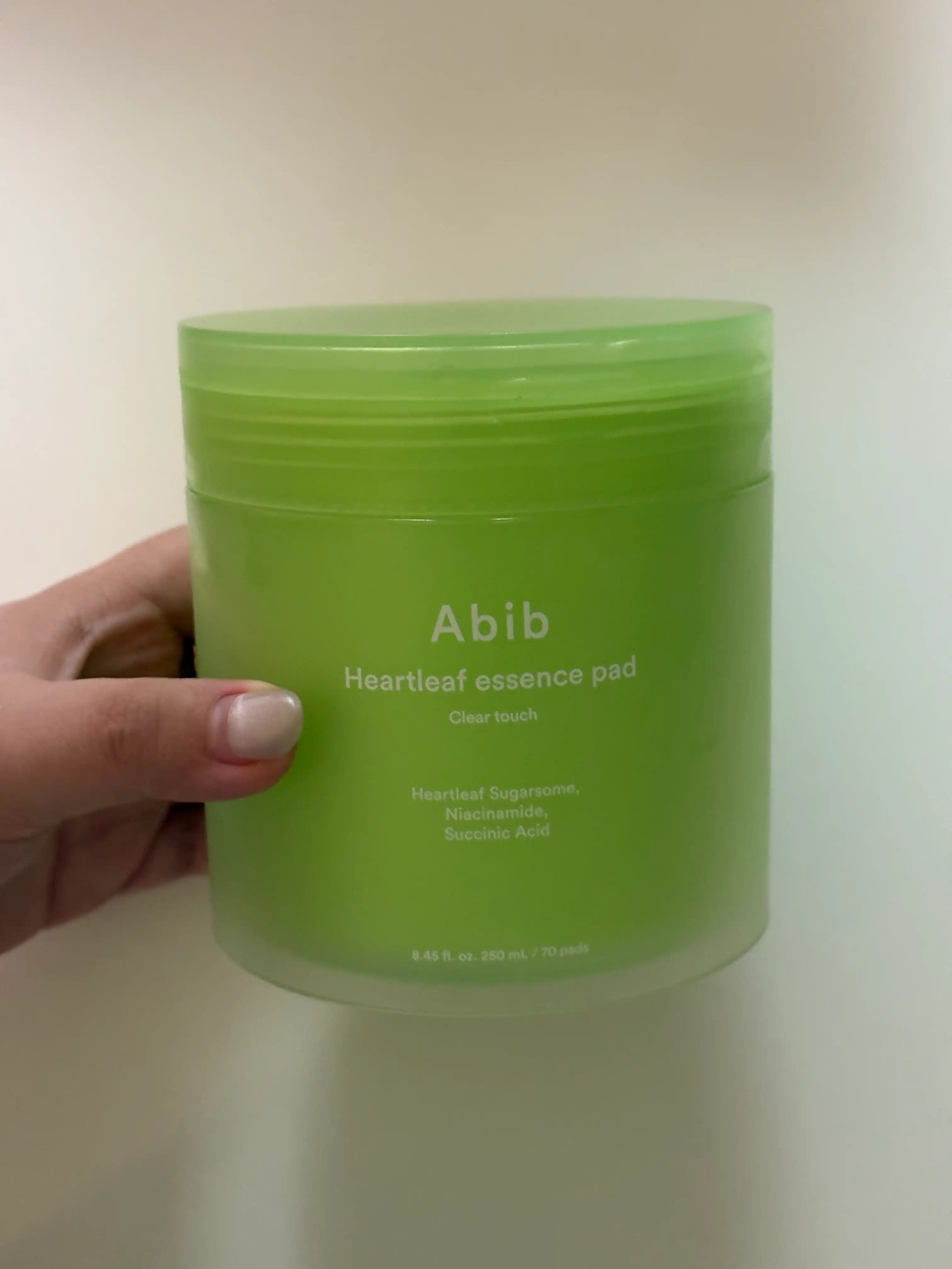 언니의파우치 리뷰 이미지 - [어성초 흔적 에센스 패드 클리어터치]