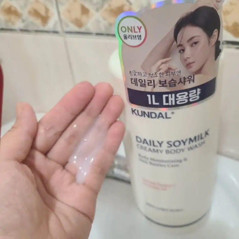 언니의파우치 리뷰 이미지 2 - [데일리 소이밀크 바디워시]