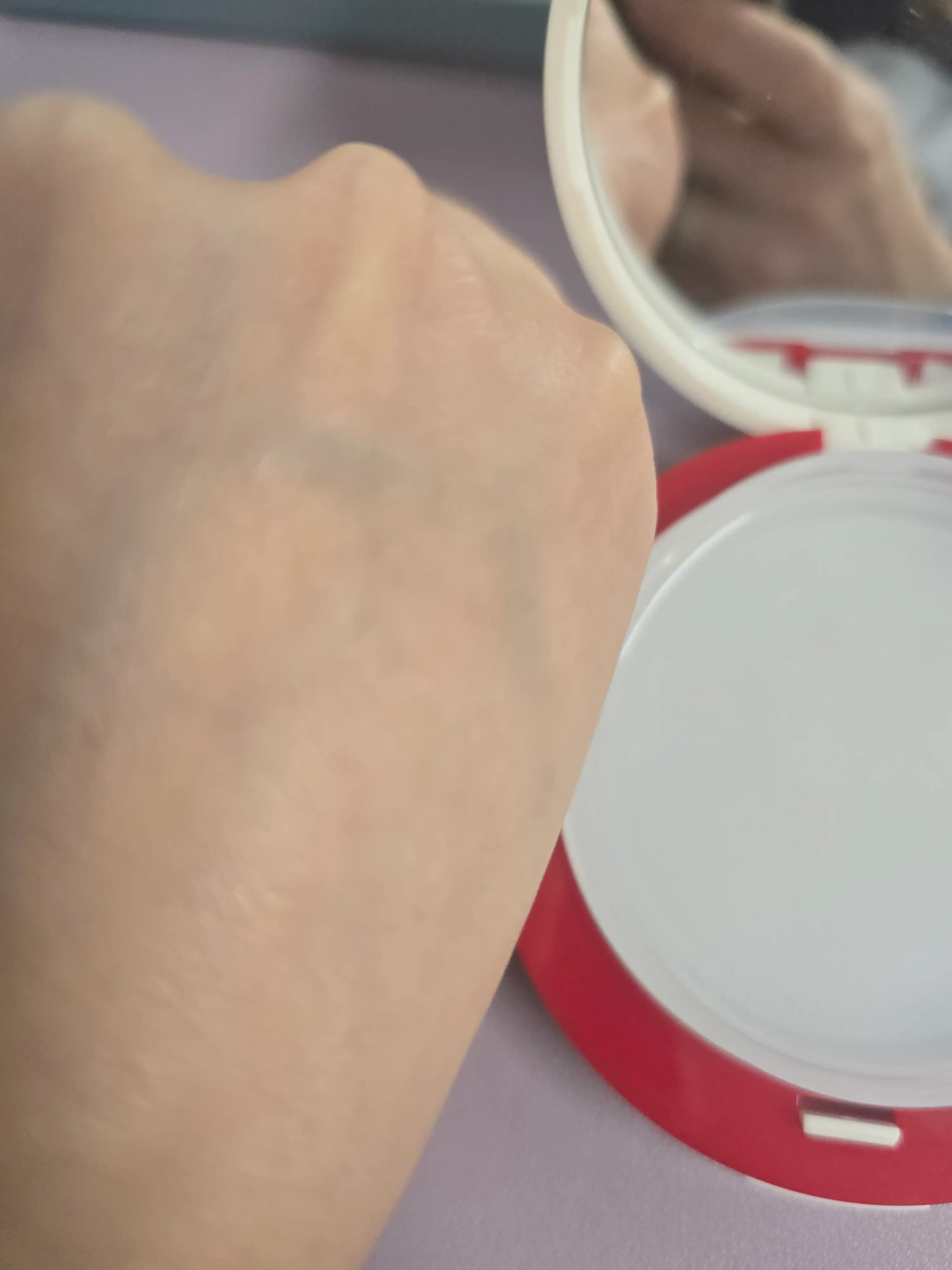 언니의파우치 리뷰 이미지 4 - [비벨벳 세범컷 쿨링 쿠션]