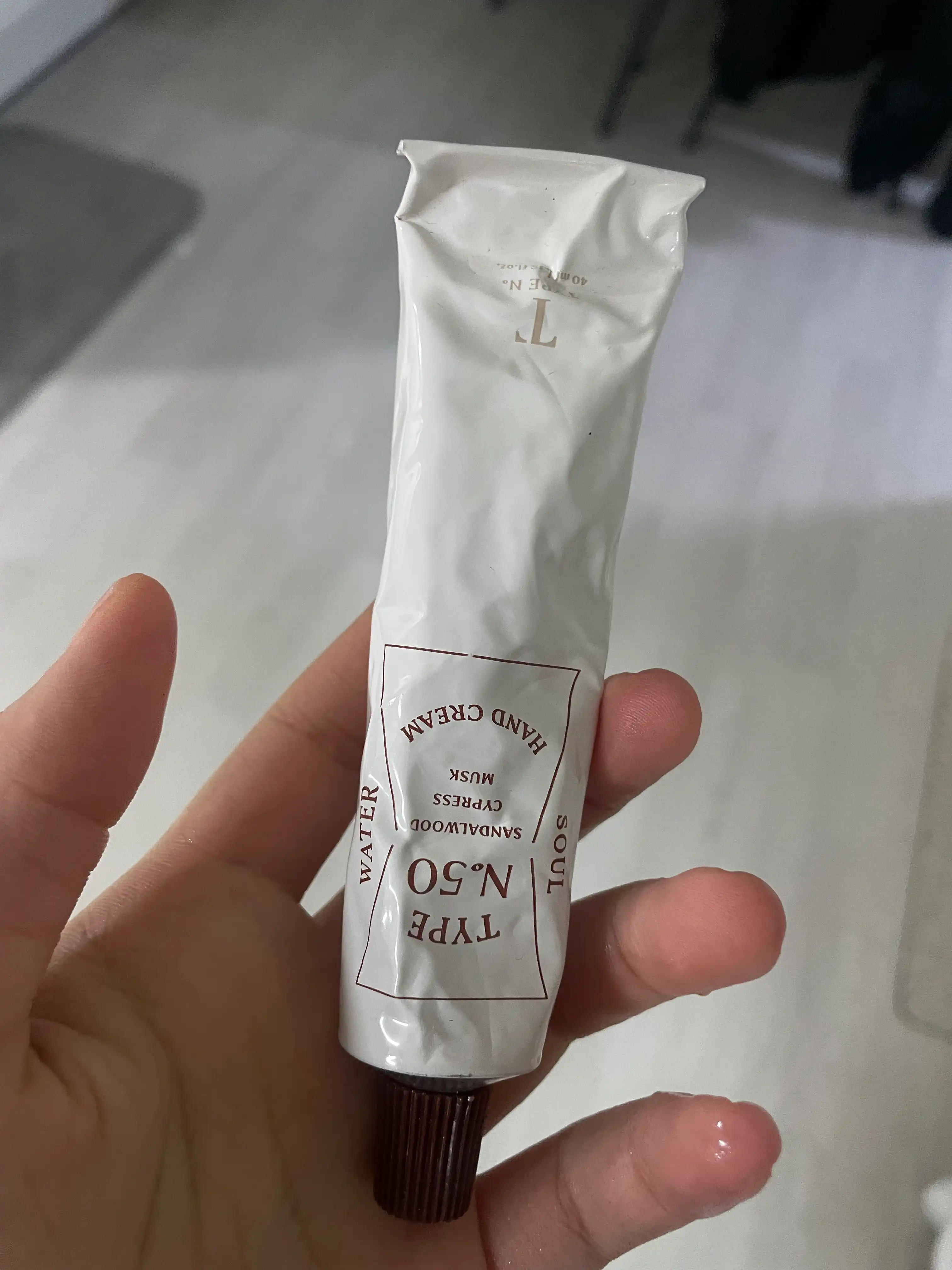 언니의파우치 리뷰 이미지 - [No.50 소울 워터 핸드크림]